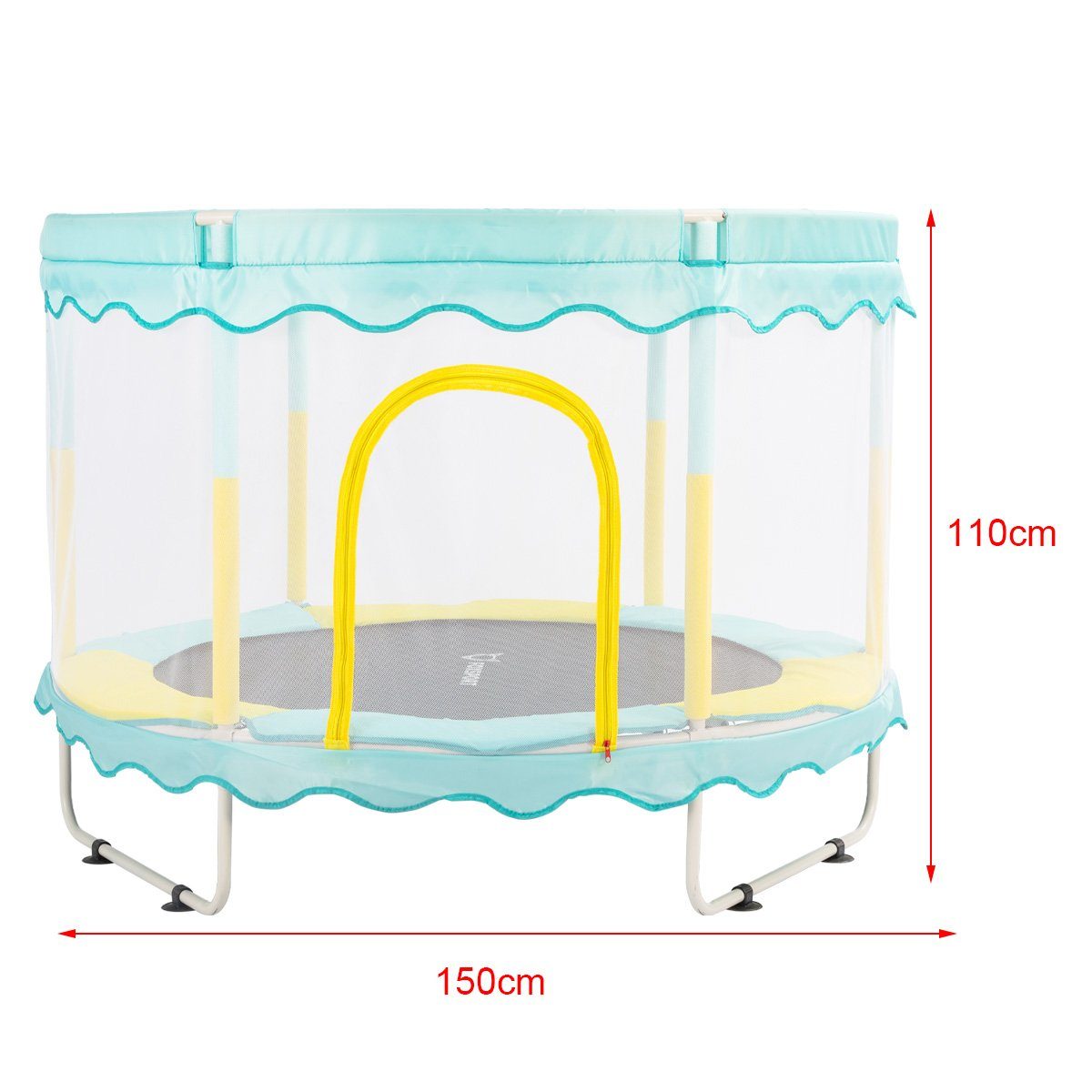 FOXSPORT Kindertrampolin, Gartentrampolin, Jumpingtrampolin, (150 × günstig online kaufen