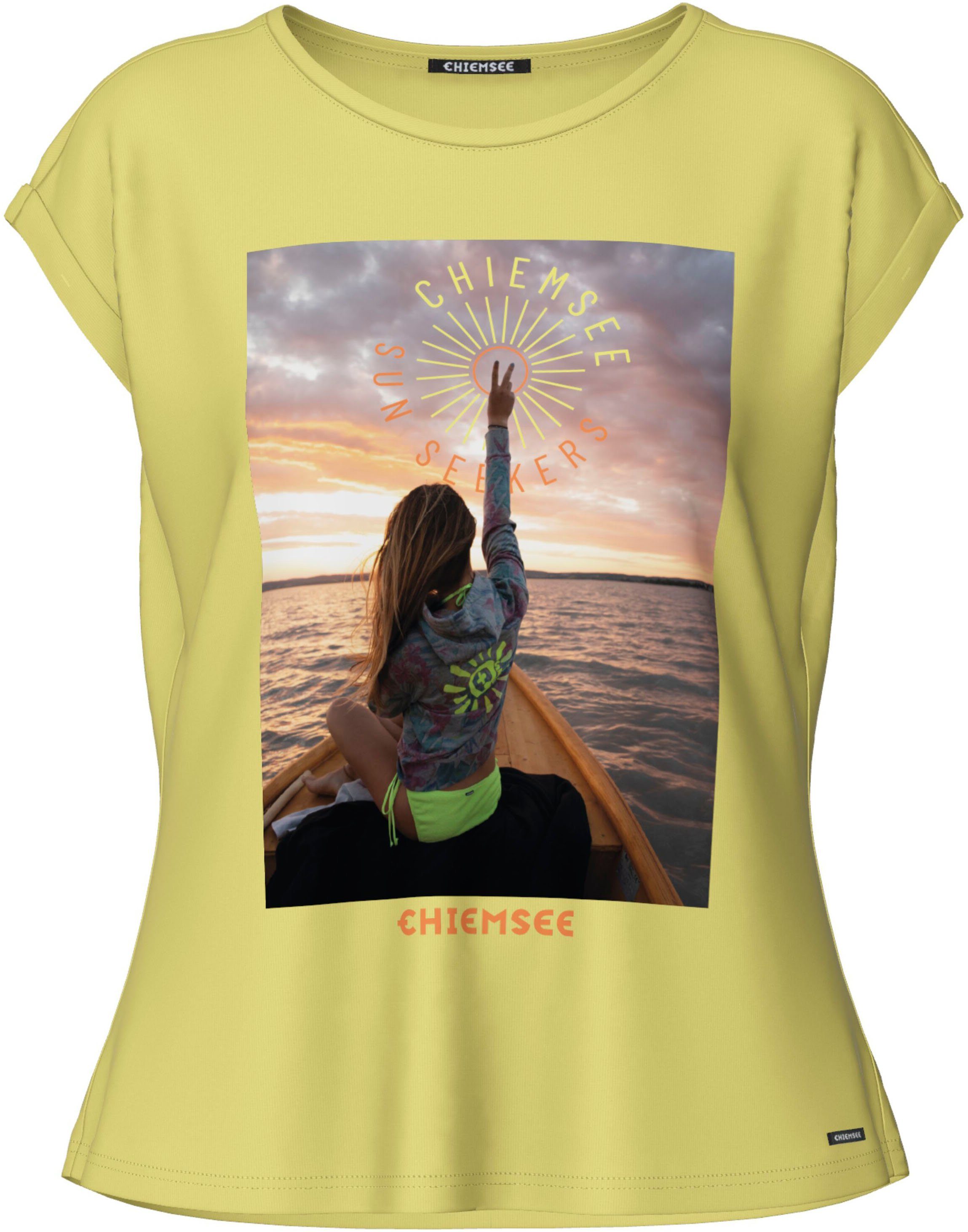 Chiemsee Print-Shirt verben lemon