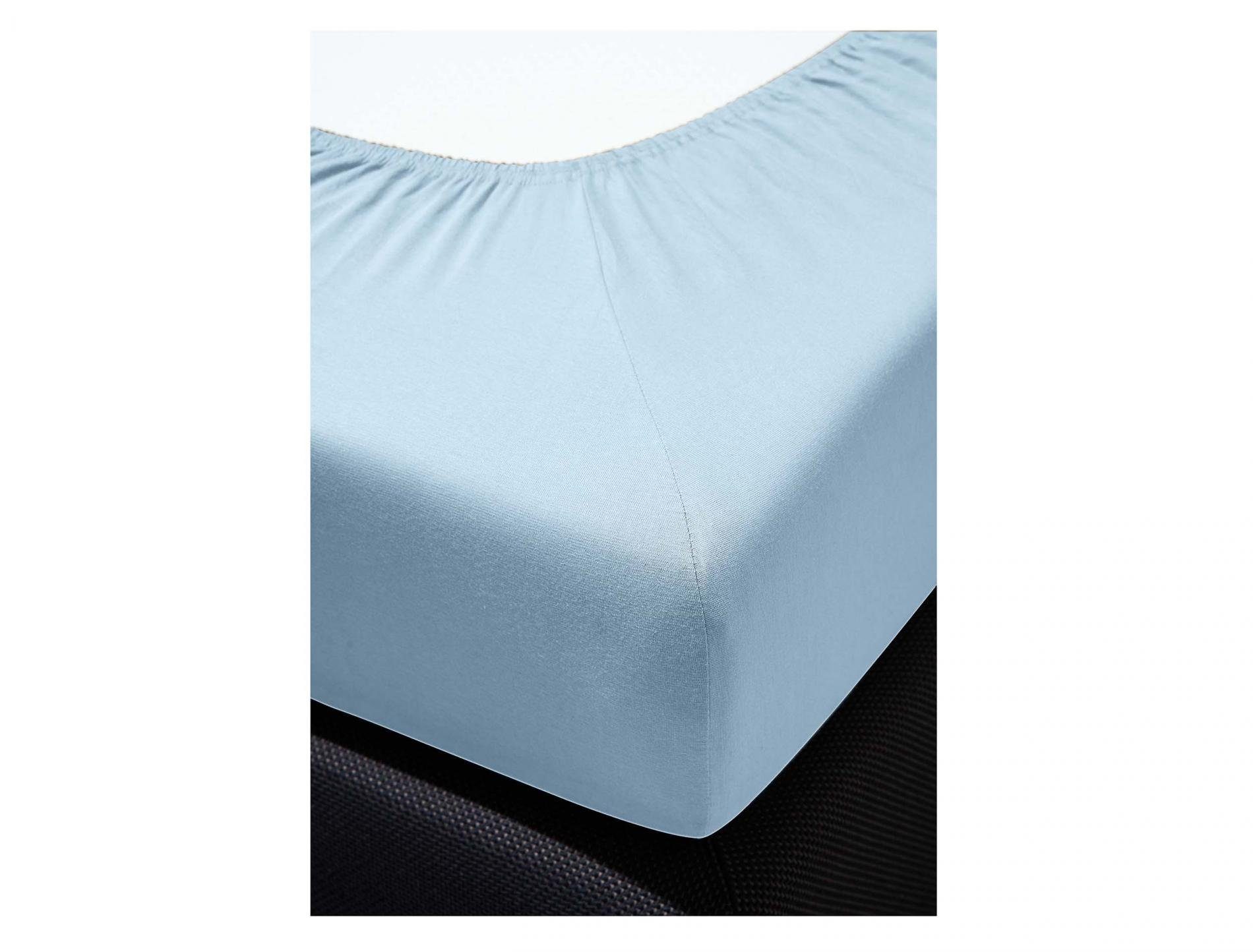 Irisette Spannbettlaken Frottier-Stretch Spannbetttuch Orion 0009 120 x 200 cm bleu, Baumwolle, Gummizug: Rundum, (1 Stück), Bettlaken mit Gummizug in 90x200 140x200 180x200 und weitere Größen