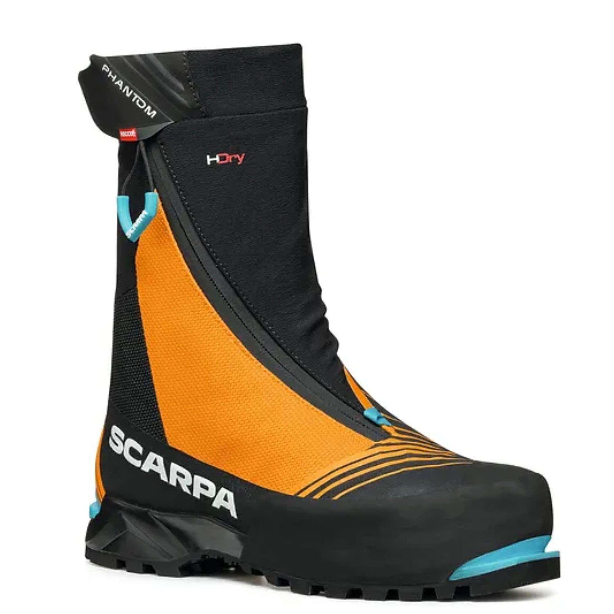 Scarpa Phantom Tech HD - Herren Bergschuh - Black/Bright Orange Wanderschuh