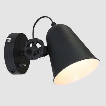 Steinhauer LIGHTING Wandleuchte, Wandleuchte Wandlampe Flurleuchte Spotlampe beweglich Kippschalter