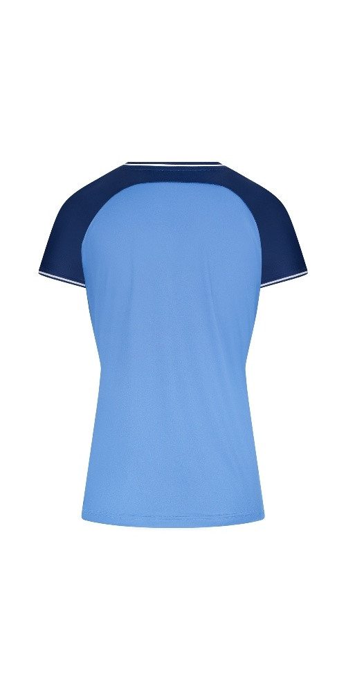 VICTOR T-Shirt Sport-Shirt T-64100 B (100% Polyester) blau Damen