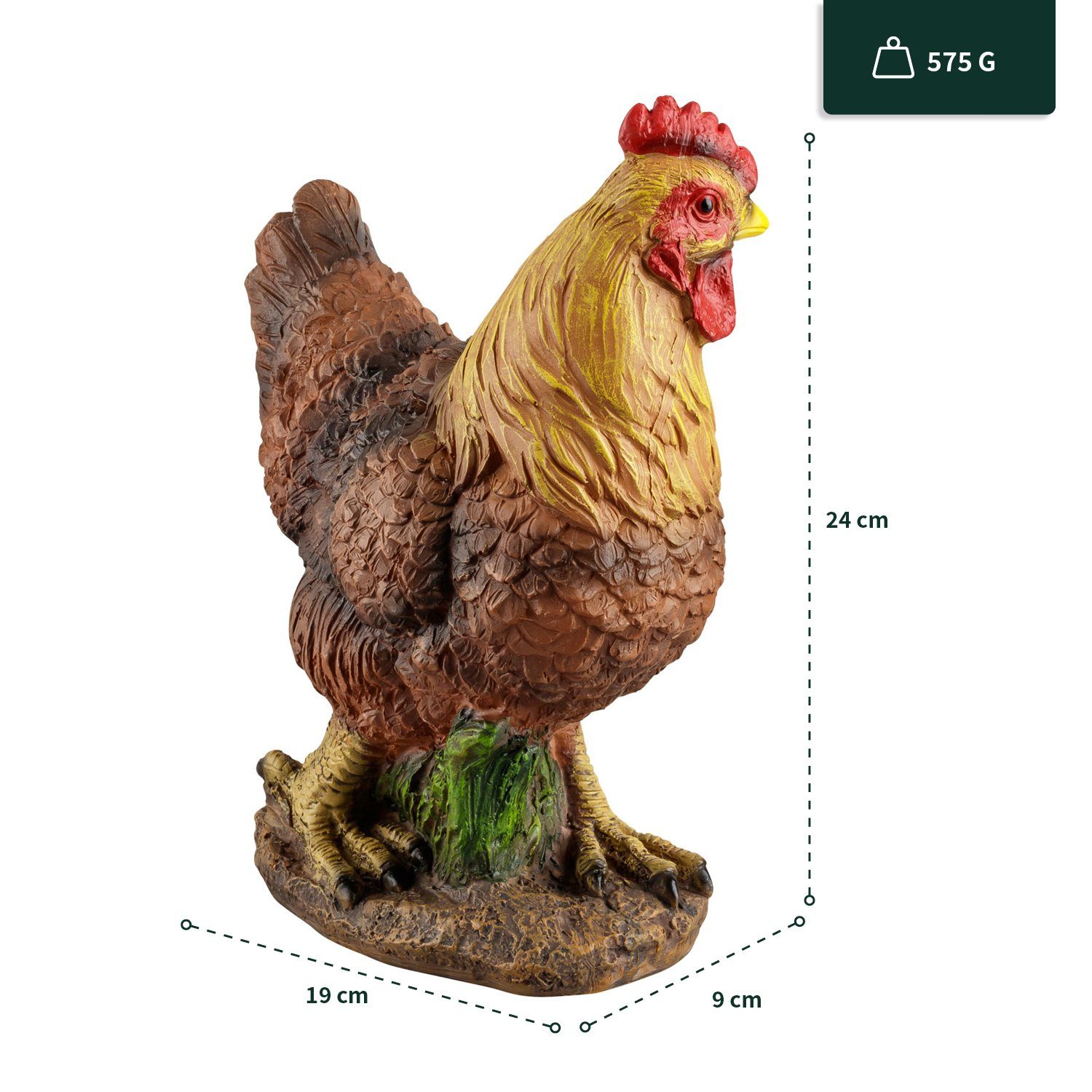 VERDOBA Gartenfigur Hühner, Hähne, Küken Gartenfiguren günstig online kaufen