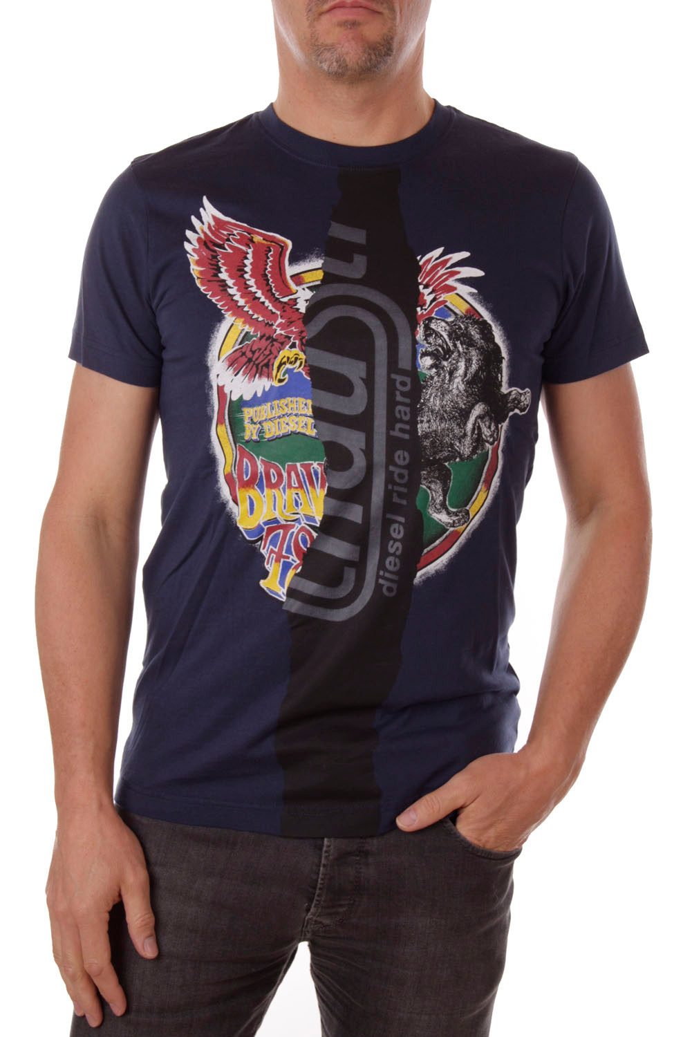 T-Shirt Diesel T-Diego-QB Herren T-Shirt