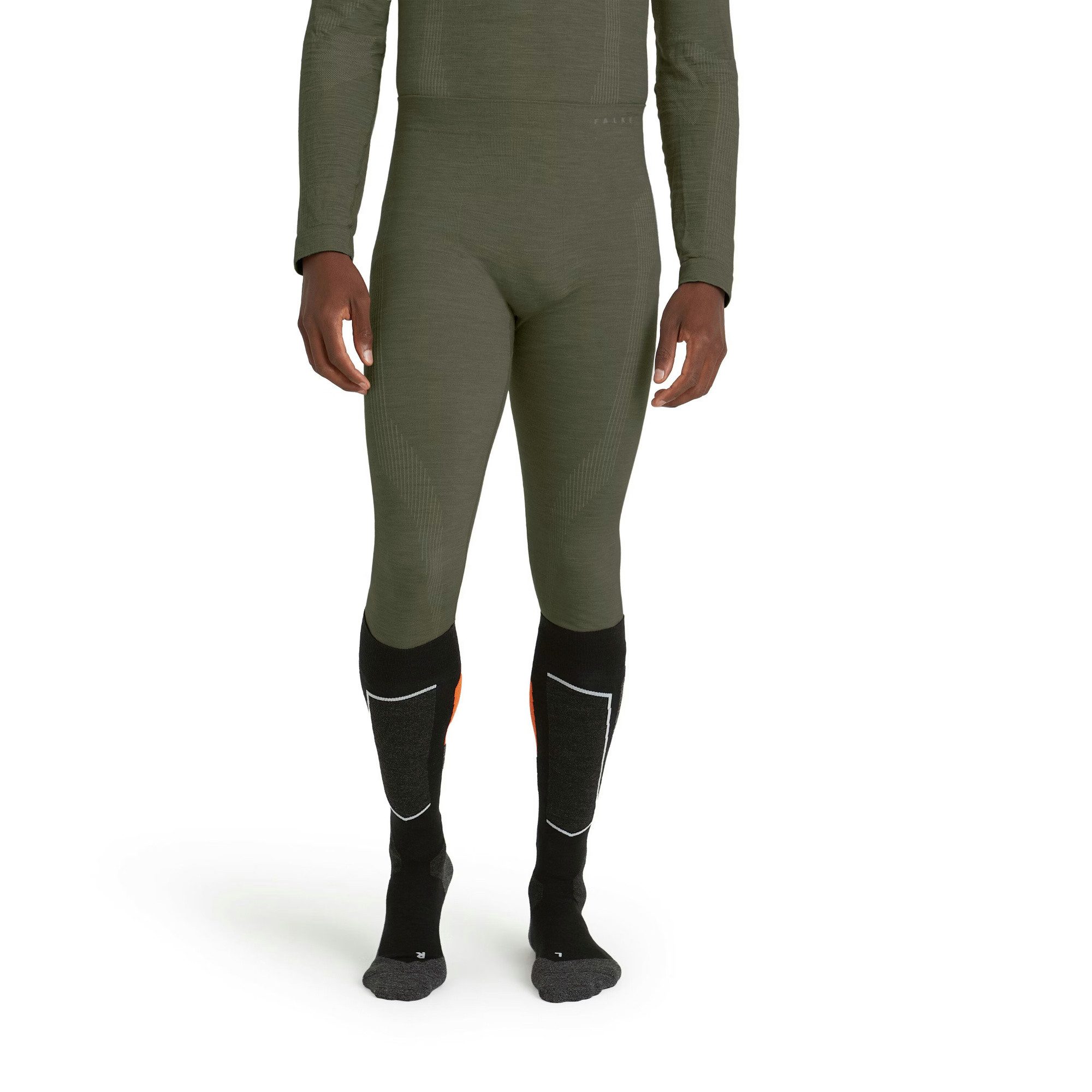 FALKE Funktionstights Falke Herren Long Tight Wool Tech Tights 33483