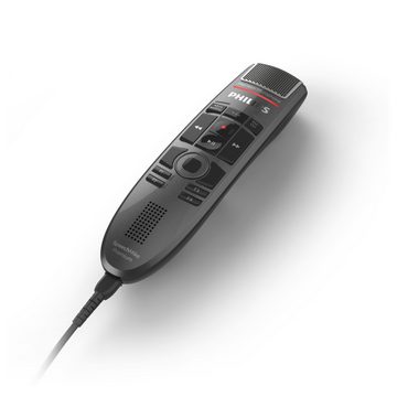 Philips SMP3700 SpeechMike Premium Touch Diktiermikrofon Digitales Diktiergerät (Studioqualität, Drucktasten, Bewegungssensor)