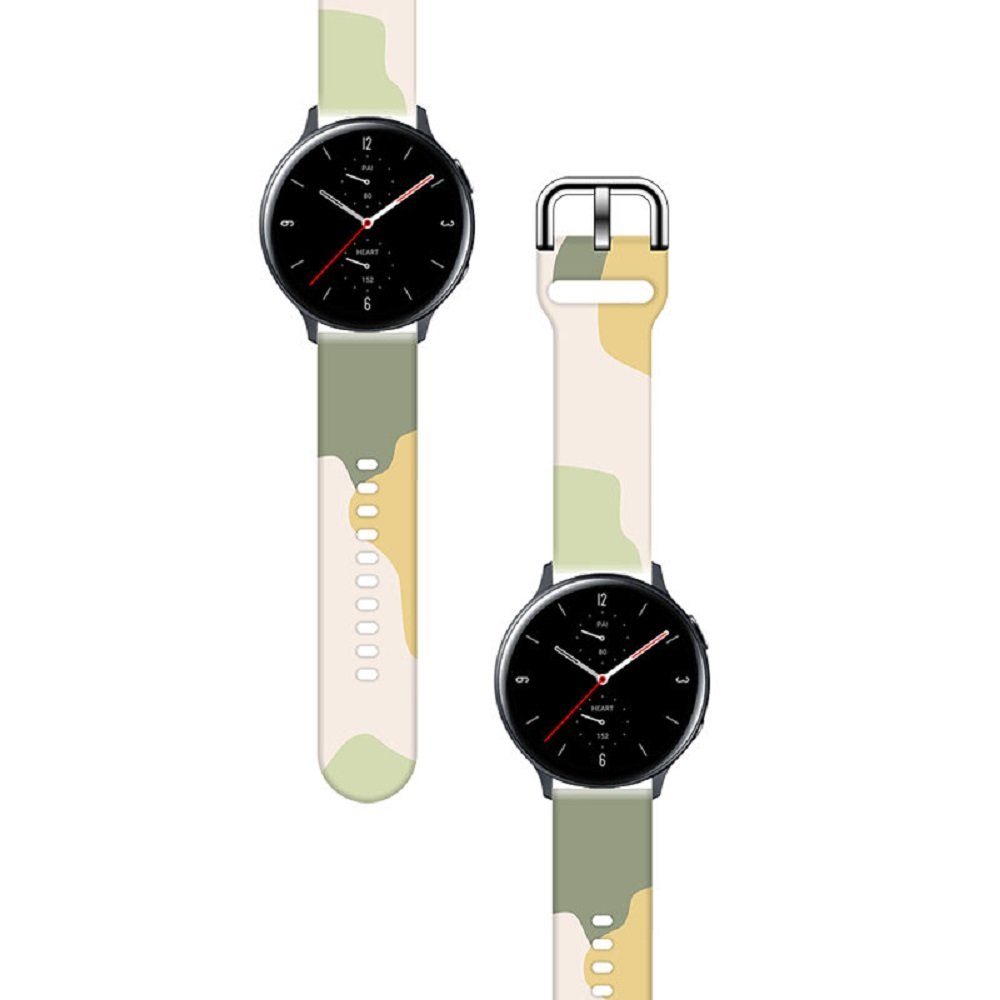 cofi1453 Armband Strap Moro Ersatzarmband kompatibel mit Samsung Galaxy Watch 46mm Armband Armband Camo