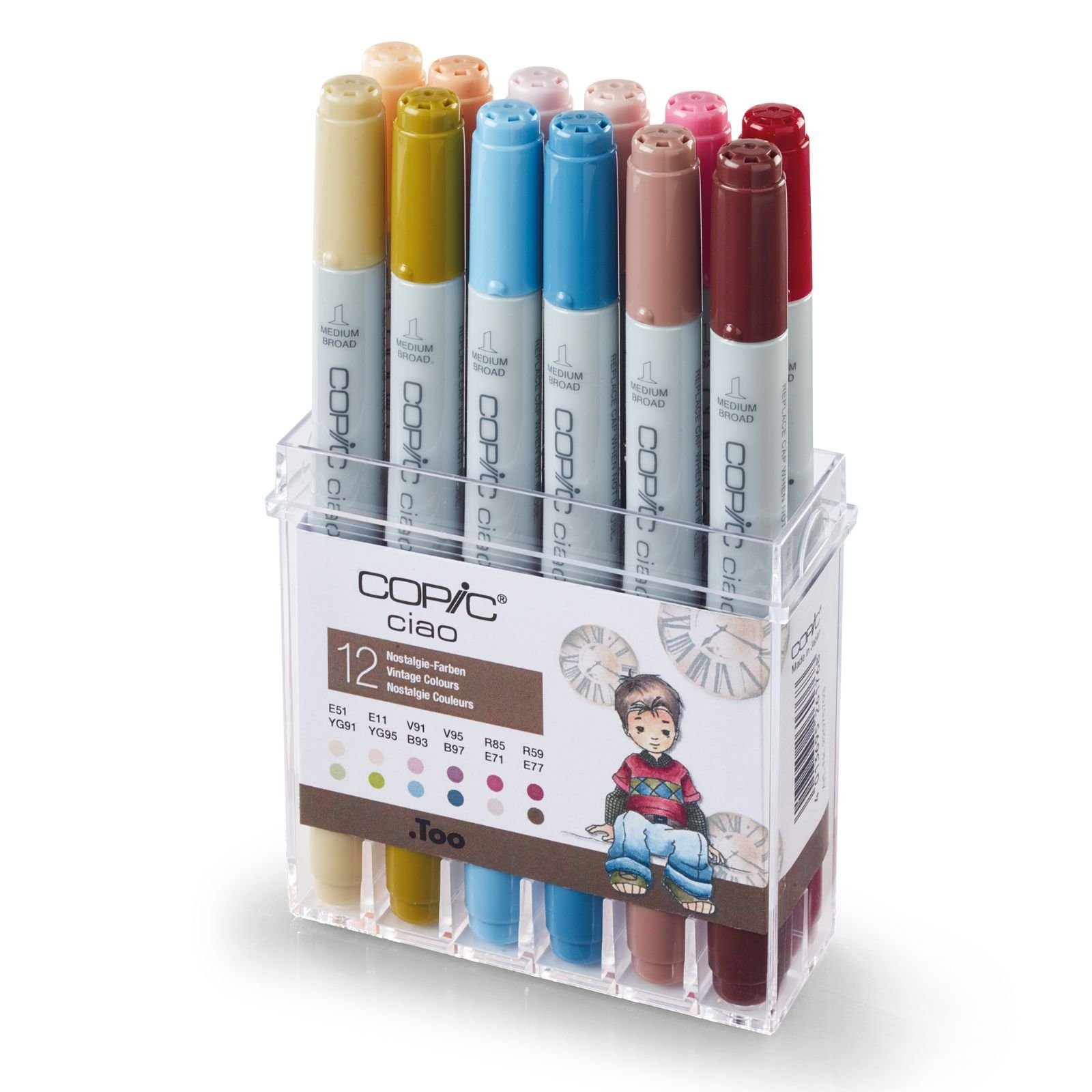 COPIC Copic Marker COPIC Ciao 12er Set - Nostalgie