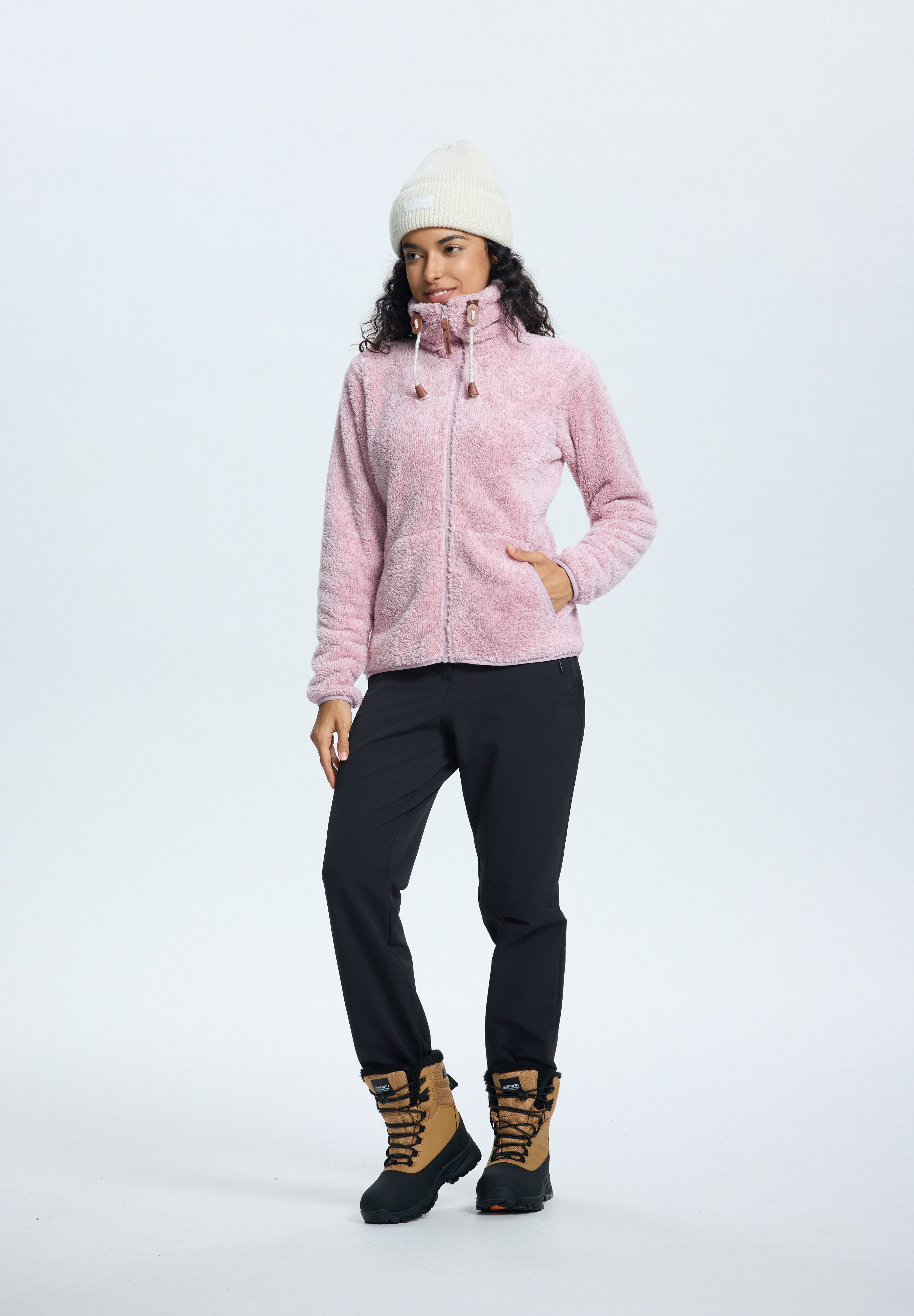 Icepeak Fleecejacke ICEPEAK COLONY (1-St) sportlicher Stil, für vielseitige günstig online kaufen