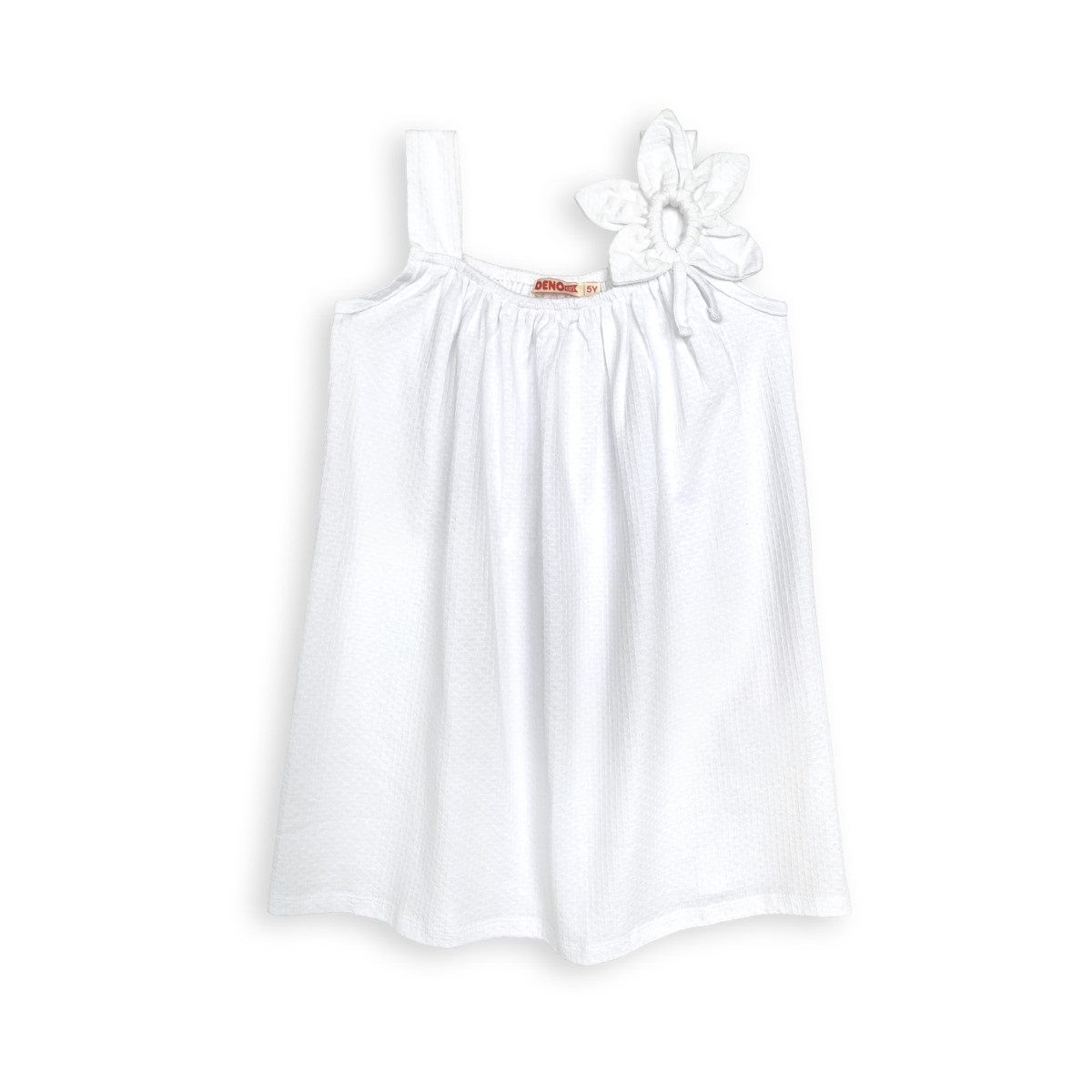Denokids Jerseykleid 3D Flower Mädchen (1-tlg) Bekleidung, Outfit, Dress, Robe, Sommerkleid