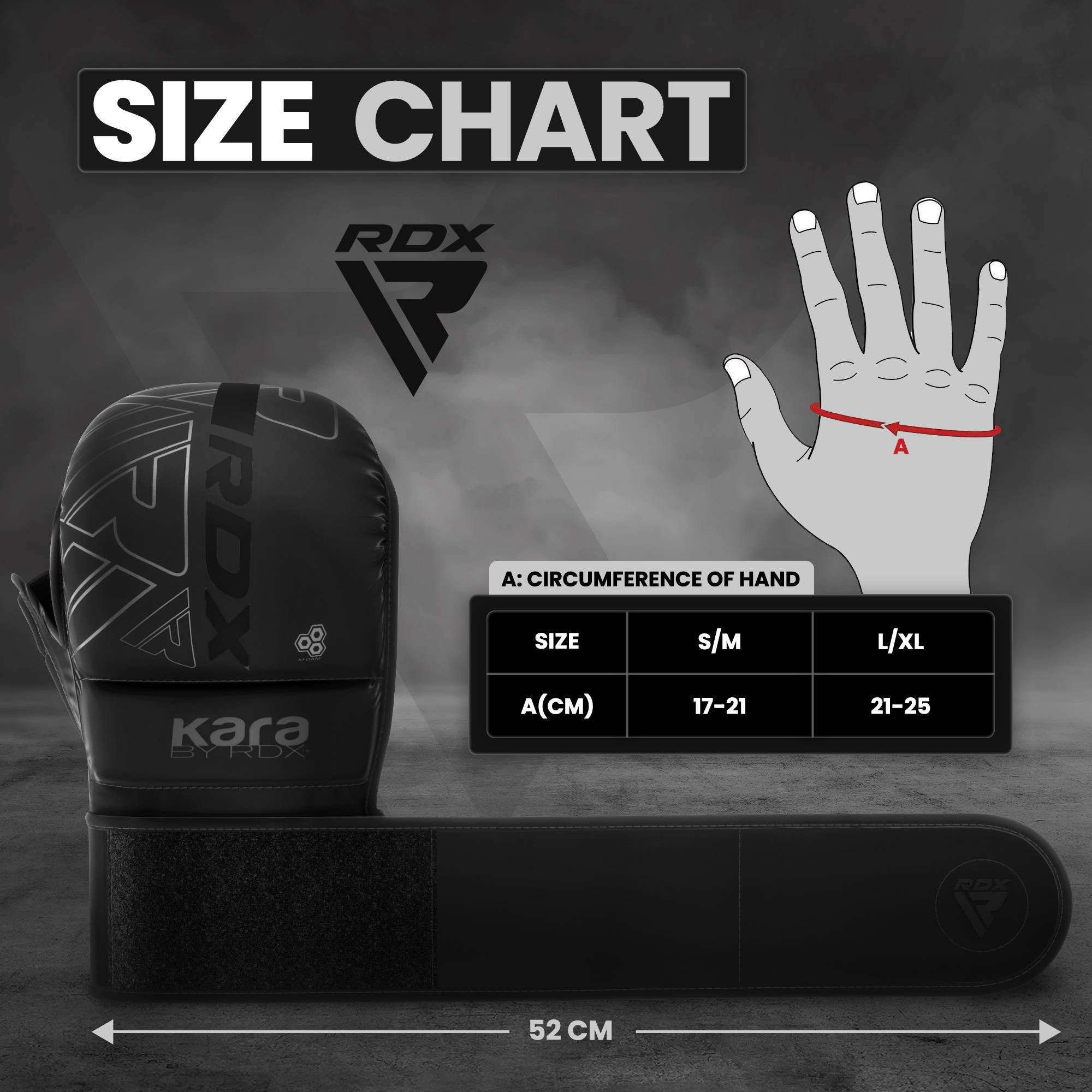 RDX Sports MMA-Handschuhe RDX MMA Handschuhe, MMA Gloves für Kampfsport Grappling Training