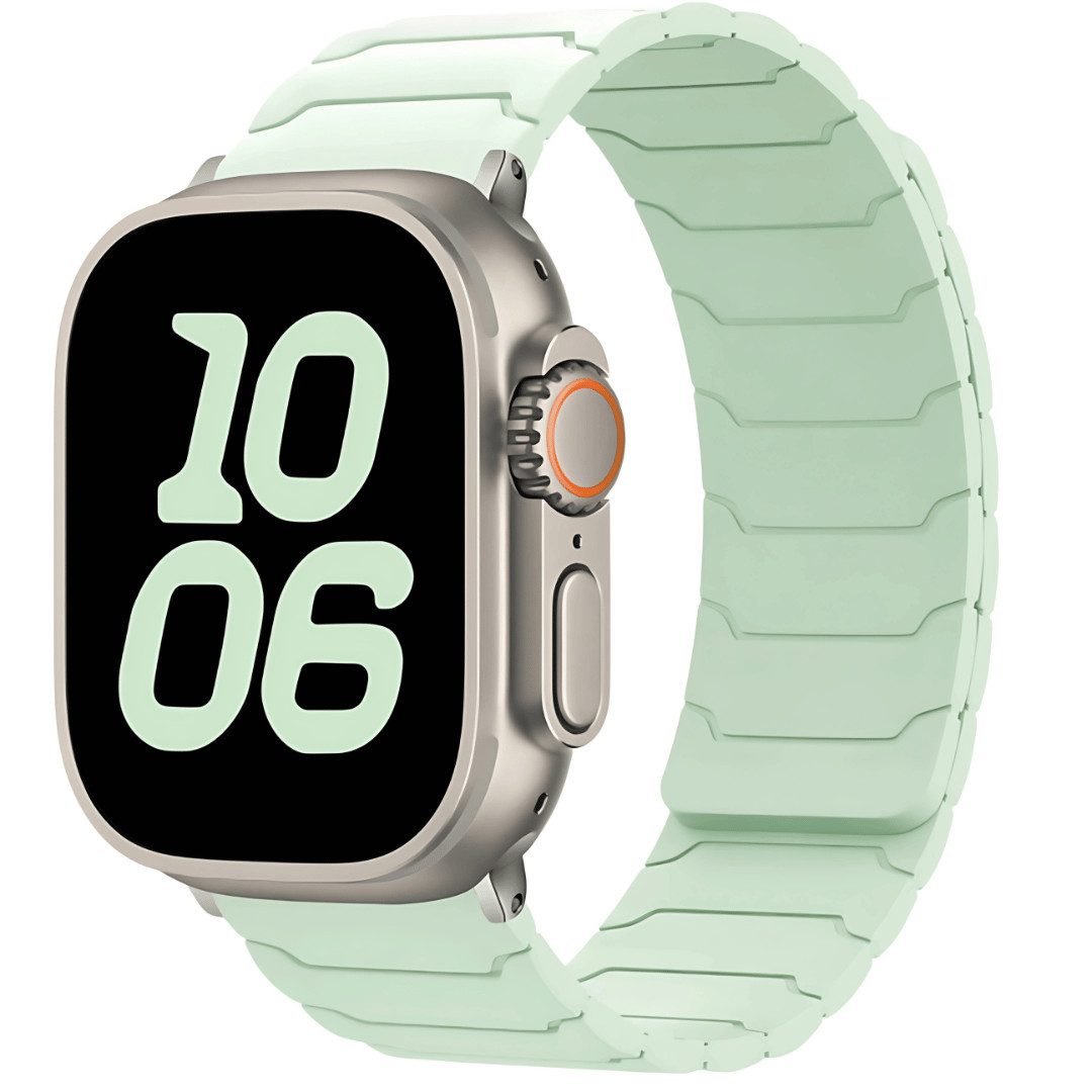 SmartUP Smartwatch-Armband für Apple Watch 11 10 9 8 7 6 5 4 3 SE Ultra Sil günstig online kaufen