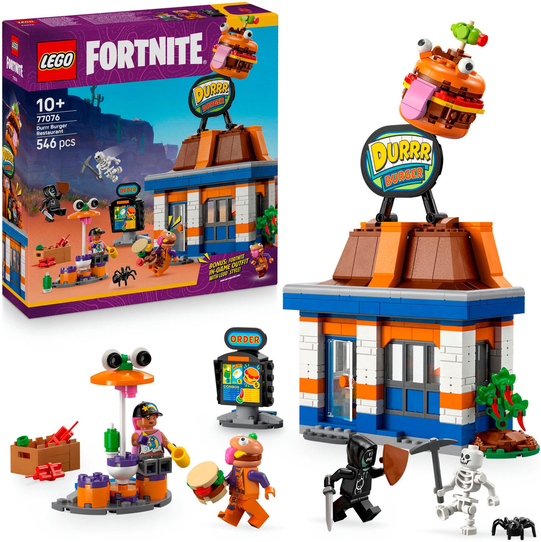 LEGO® Durrr Burger Restaurant (77076), LEGO günstig online kaufen
