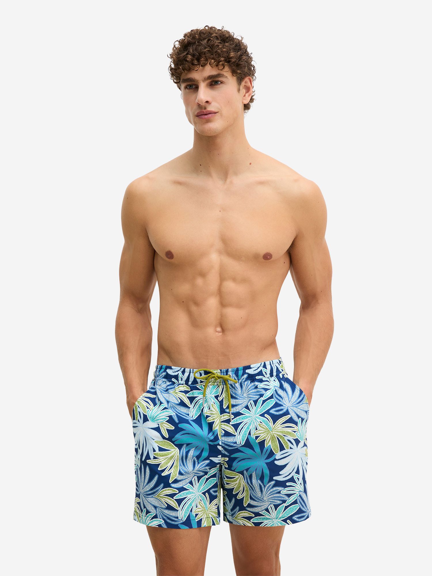 Marc O'Polo Badehose Woven Schwimmhose, Schwimmshorts, Badebekleidung