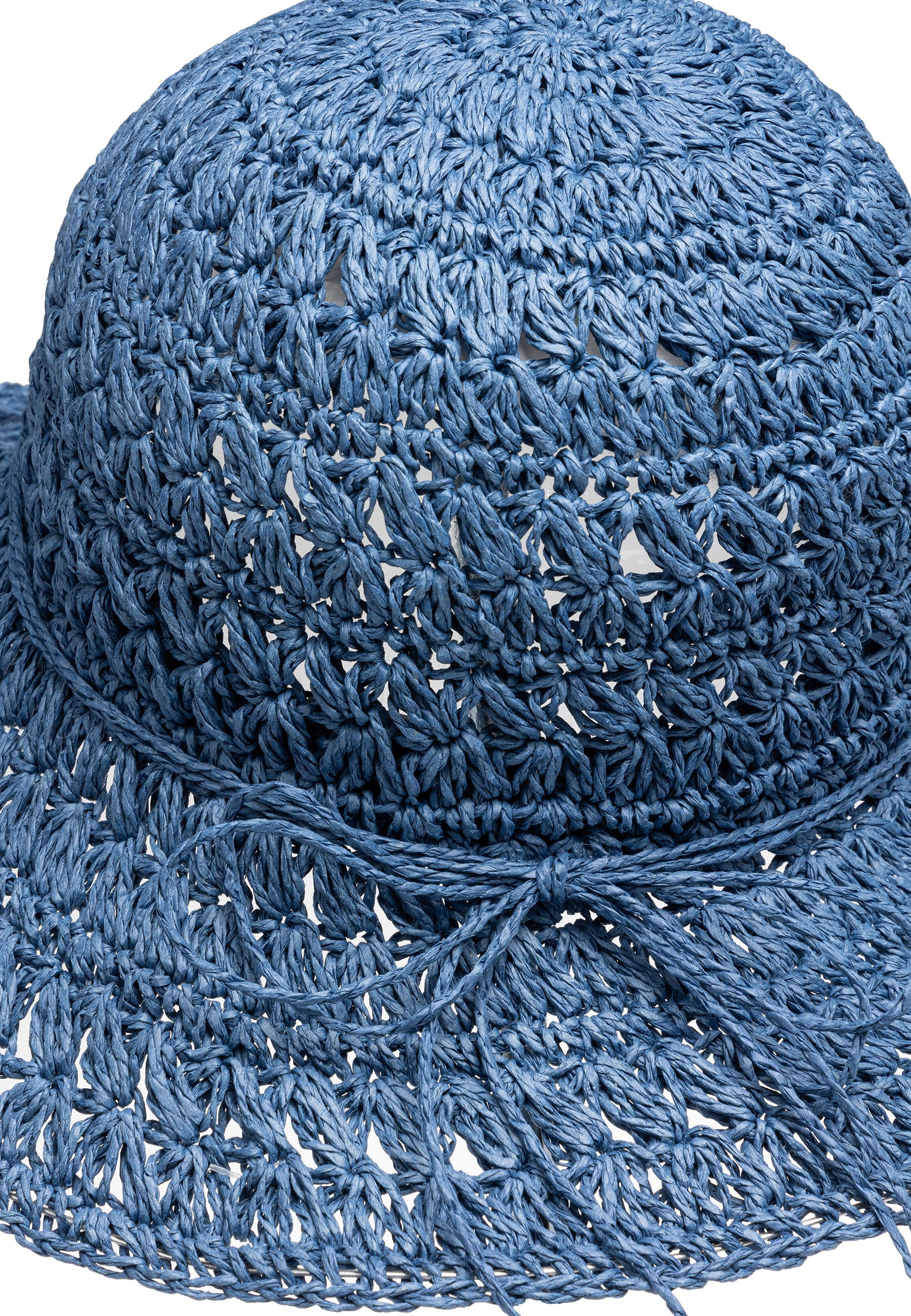 Caspar Strohhut HT31 Damen Sommerhut aus Papierstroh