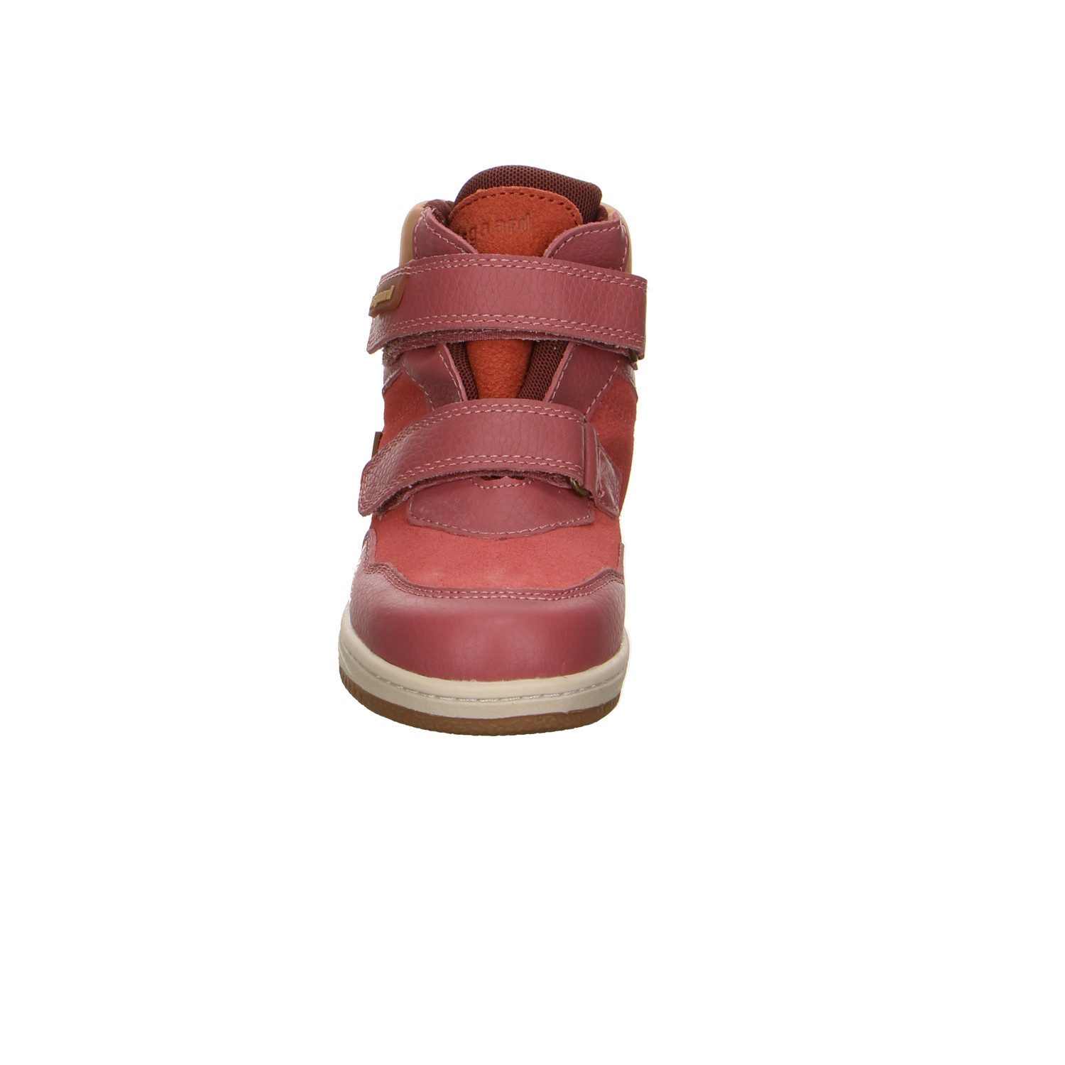 Bisgaard Bisgaard Leder Klettstiefel Winter Mädchen rot Winterstiefelette