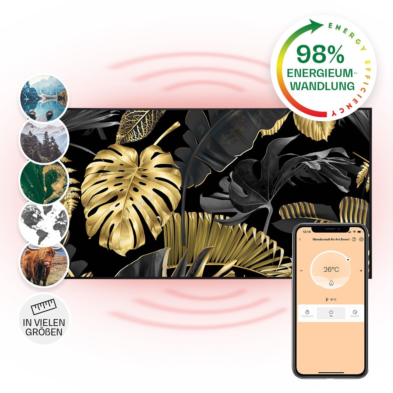 Klarstein Heizkörper Wonderwall Air Art Smart günstig online kaufen