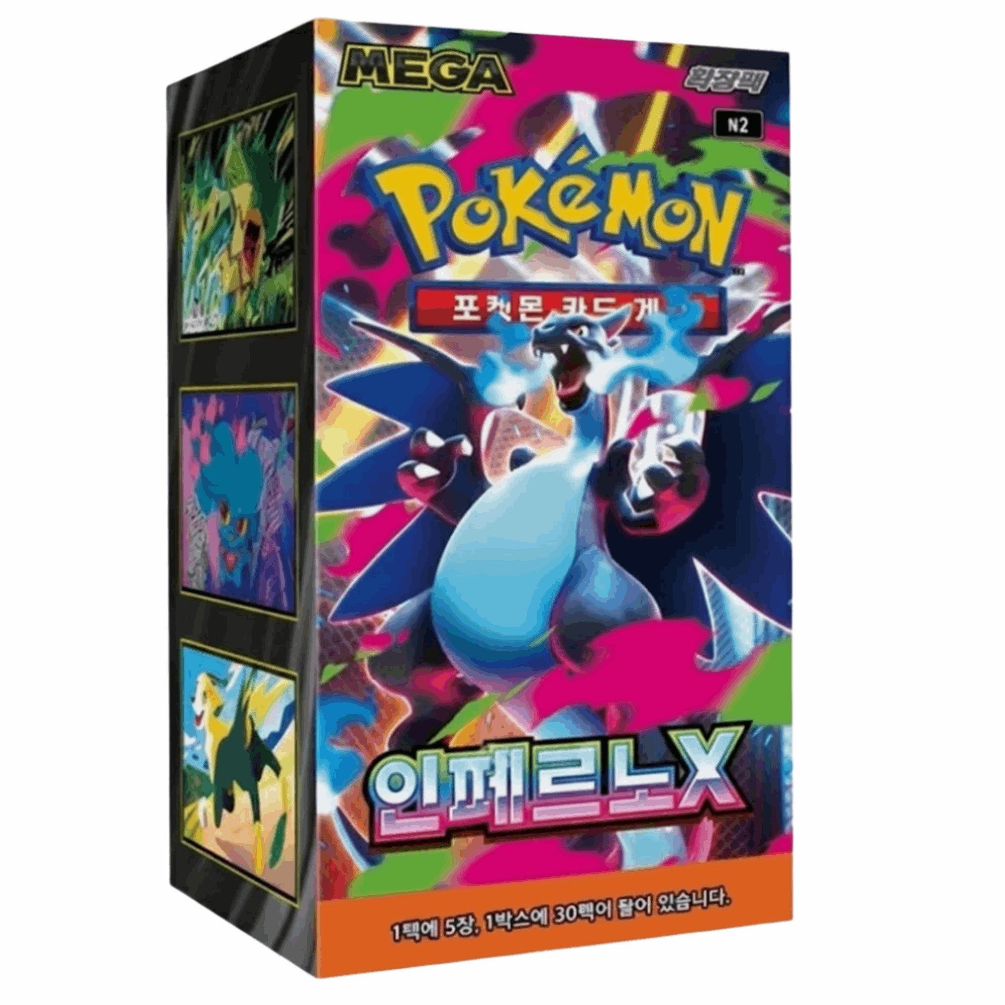 The Pokémon Company Sammelkarte Pokémon TCG Inferno X KOR Booster Box – Koreanische Pokémon Karten