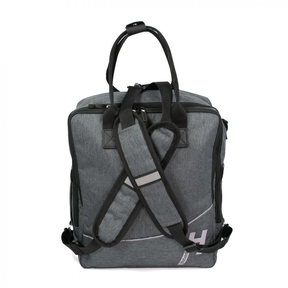 Haberland Fahrradrucksack Haberland Frontträger-Rucksack More Than Work anthrazit - flexible Tra