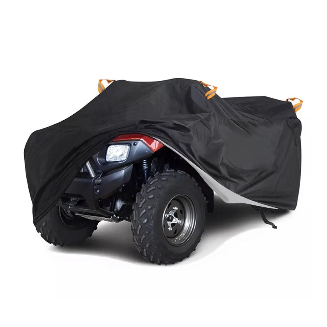 Tourtecs Abdeckhaube Abdeckplane XL für CFMOTO CForce 1000 / 850 mit Griffen sw