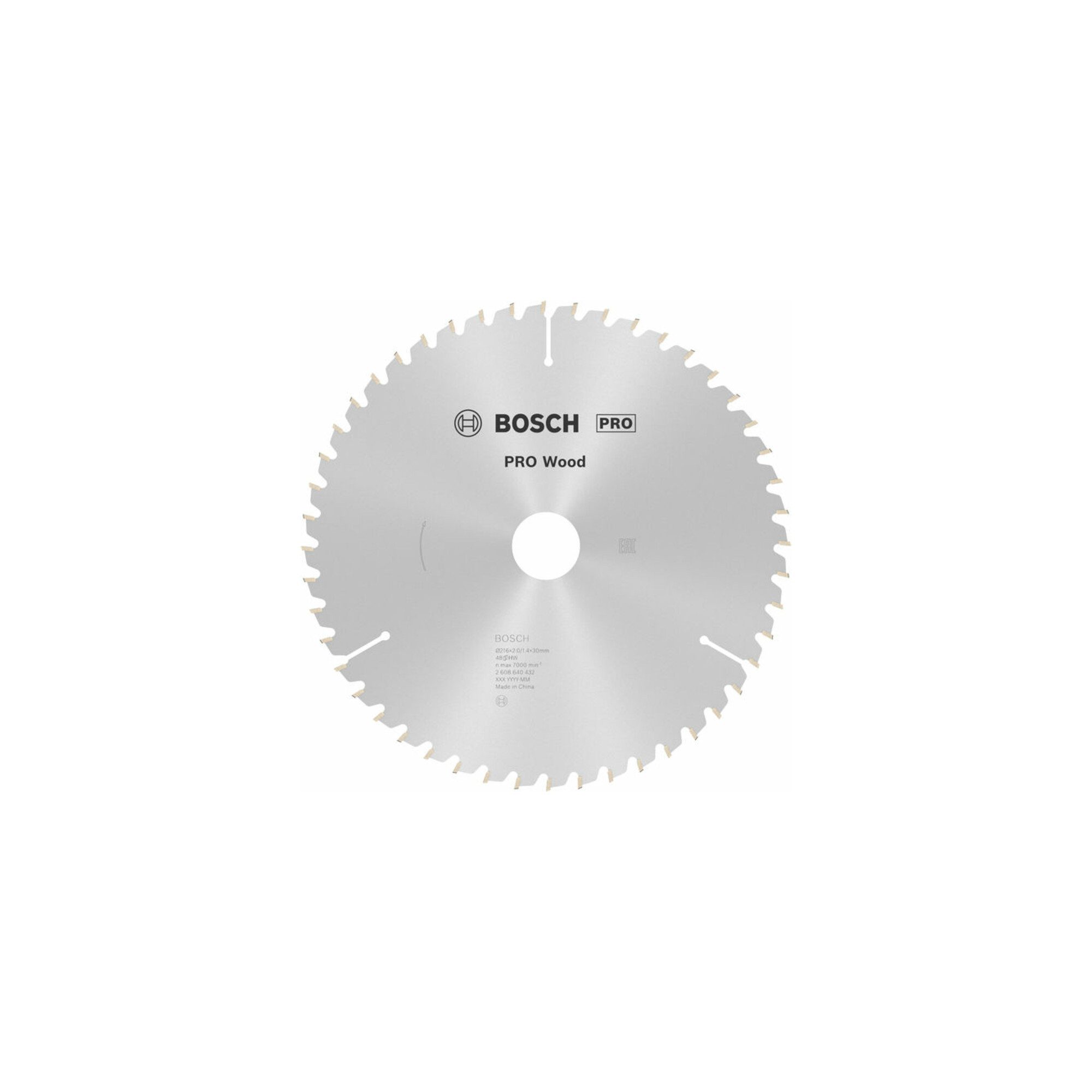 Bosch Professional Kreissägeblatt Bosch Kreissägeblatt Optiline Wood für Kapp- und Gehrungssägen 216 x 3