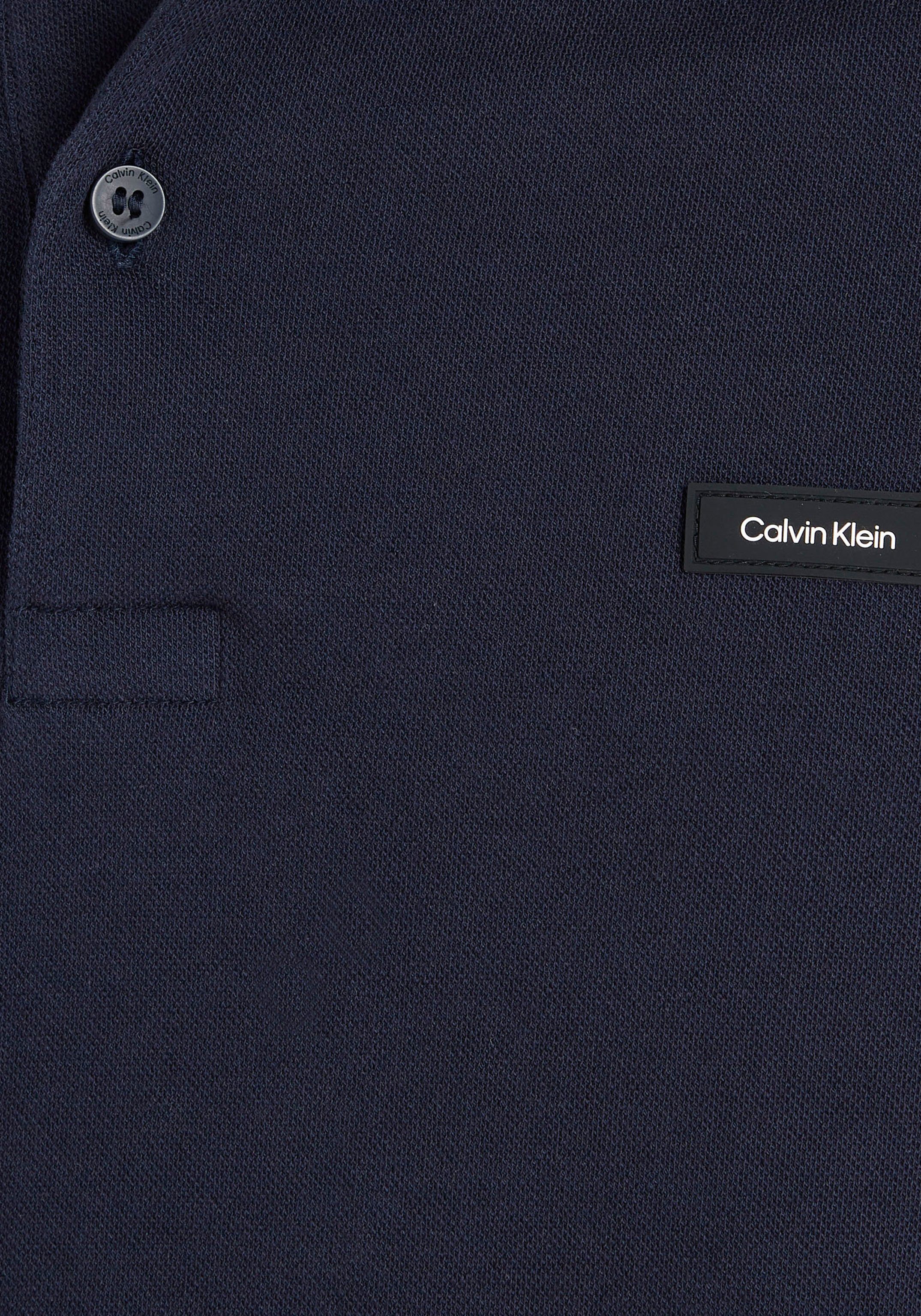 Calvin Klein Poloshirt mit Calvin Klein Logo auf der Brust