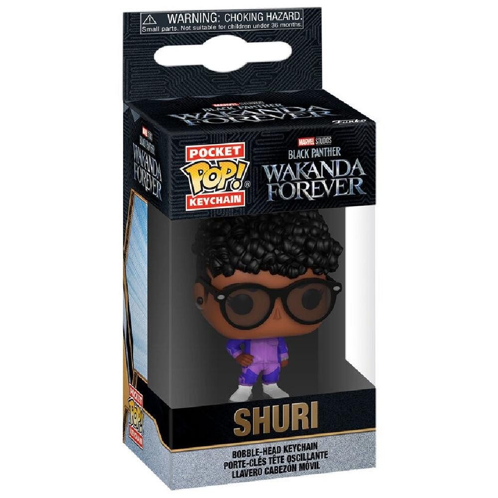 Schlüsselanhänger Black Panther Wakanda Forever Shuri - Pocket POP - Keychain