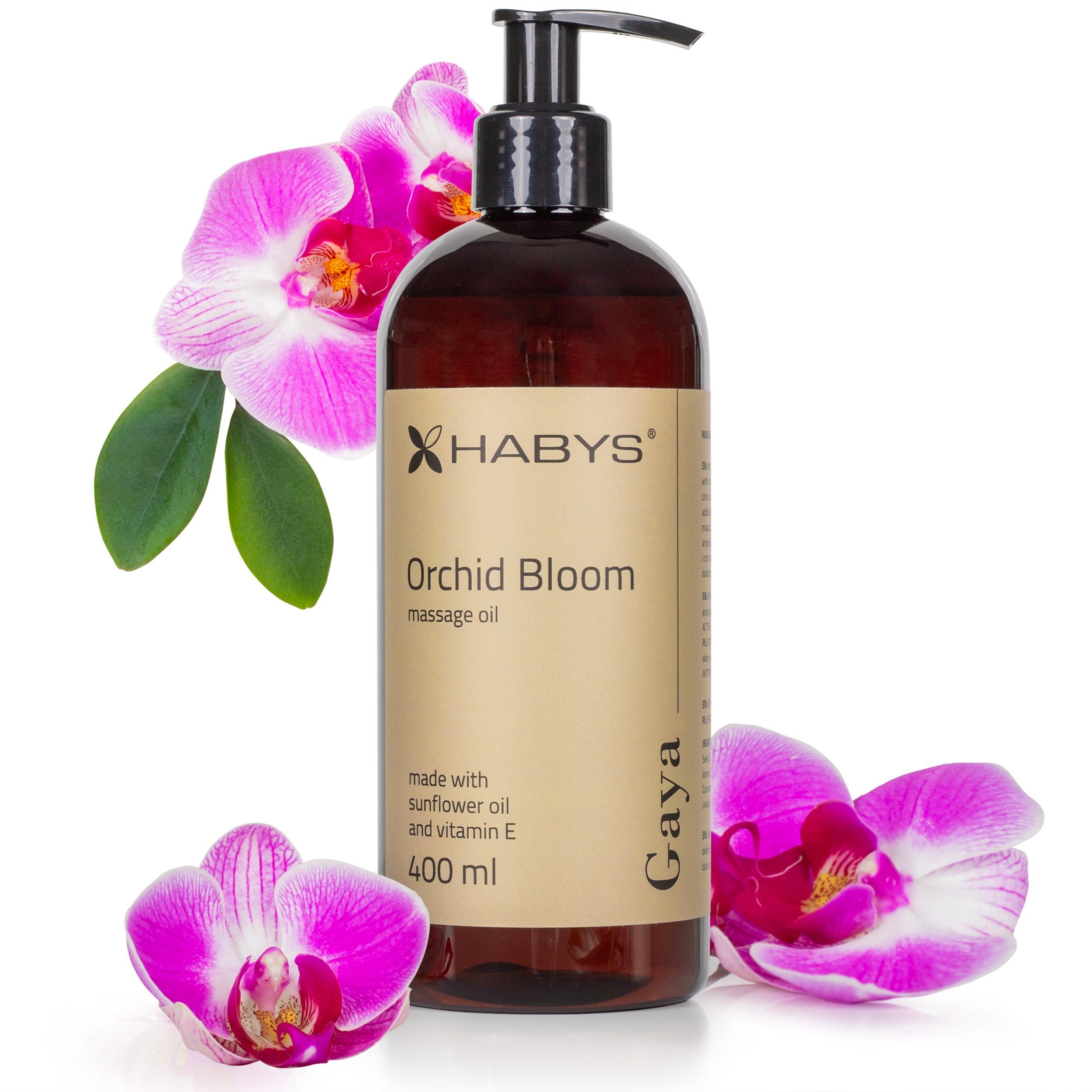 Massageöl GAYA ORCHID BLOOM Öl 400 ml