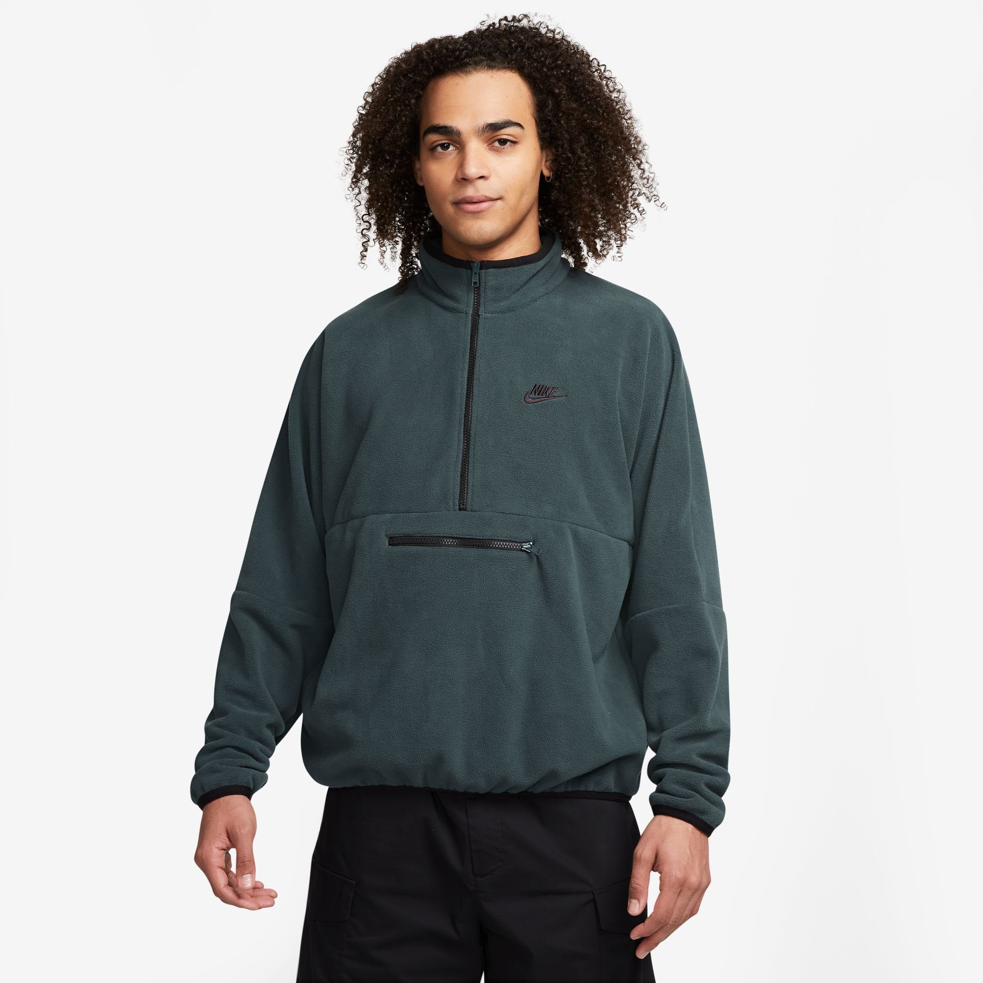 Nike Sportswear Sweatshirt CLUB FLEECE+ MEN'S 1/-ZIP FLEECE TOP