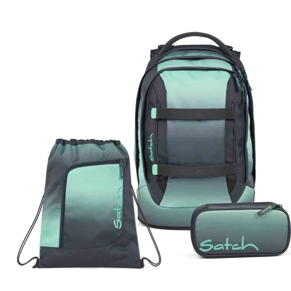 Satch Schulrucksack Pack (3tlg., inkl. Schlamperbox und Sportbeutel)