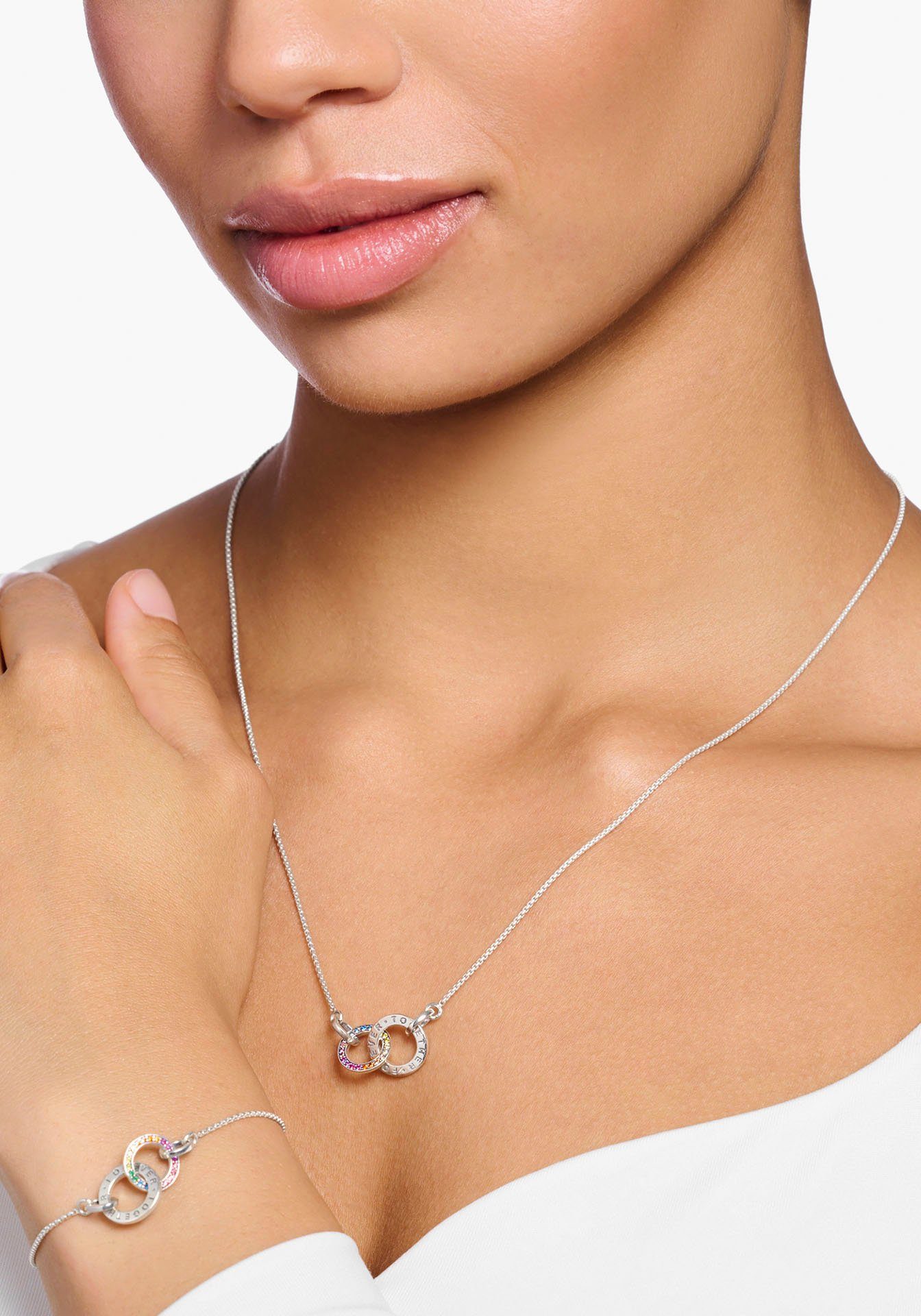 THOMAS SABO Kette mit Anhänger Together...