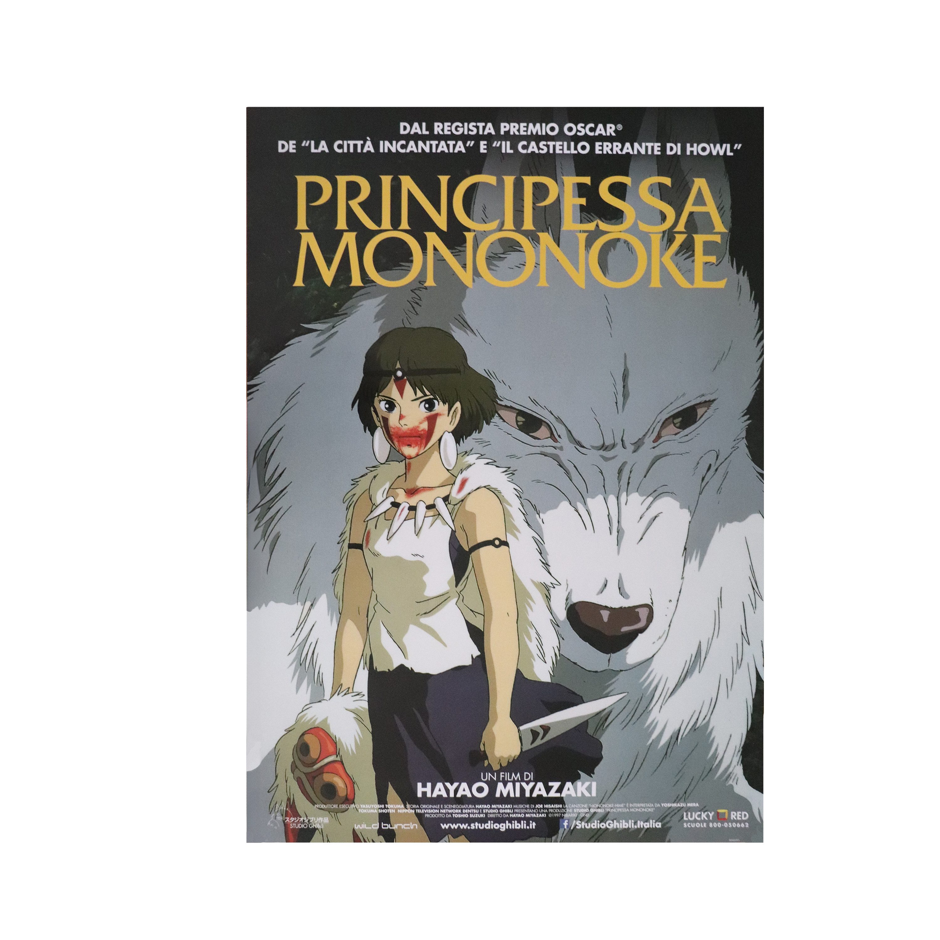 Close Up Poster Princess Mononoke Poster Principessa Mononoke 67 x 98 cm