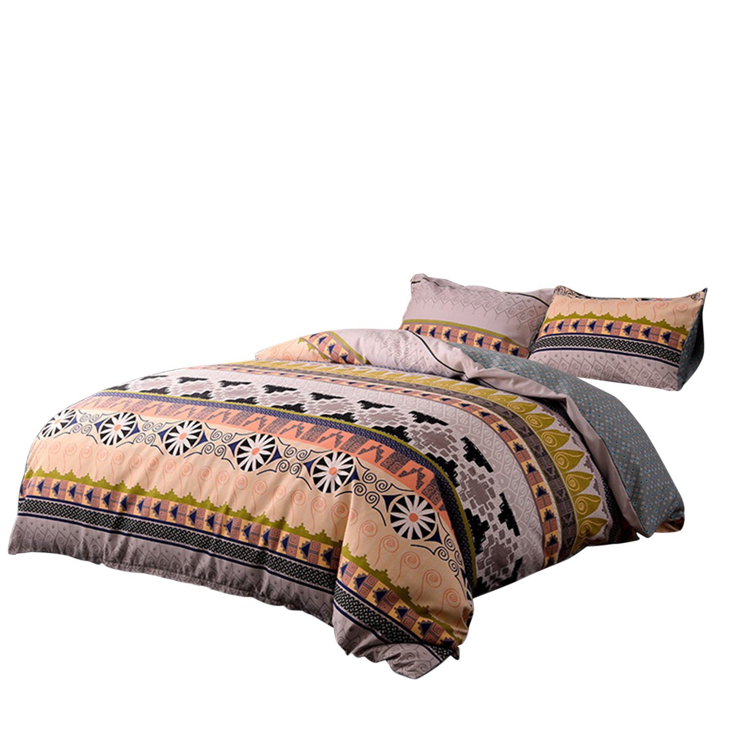BYSURE Bettwäsche, Mikrofaser, 3 teilig, Boho günstig online kaufen