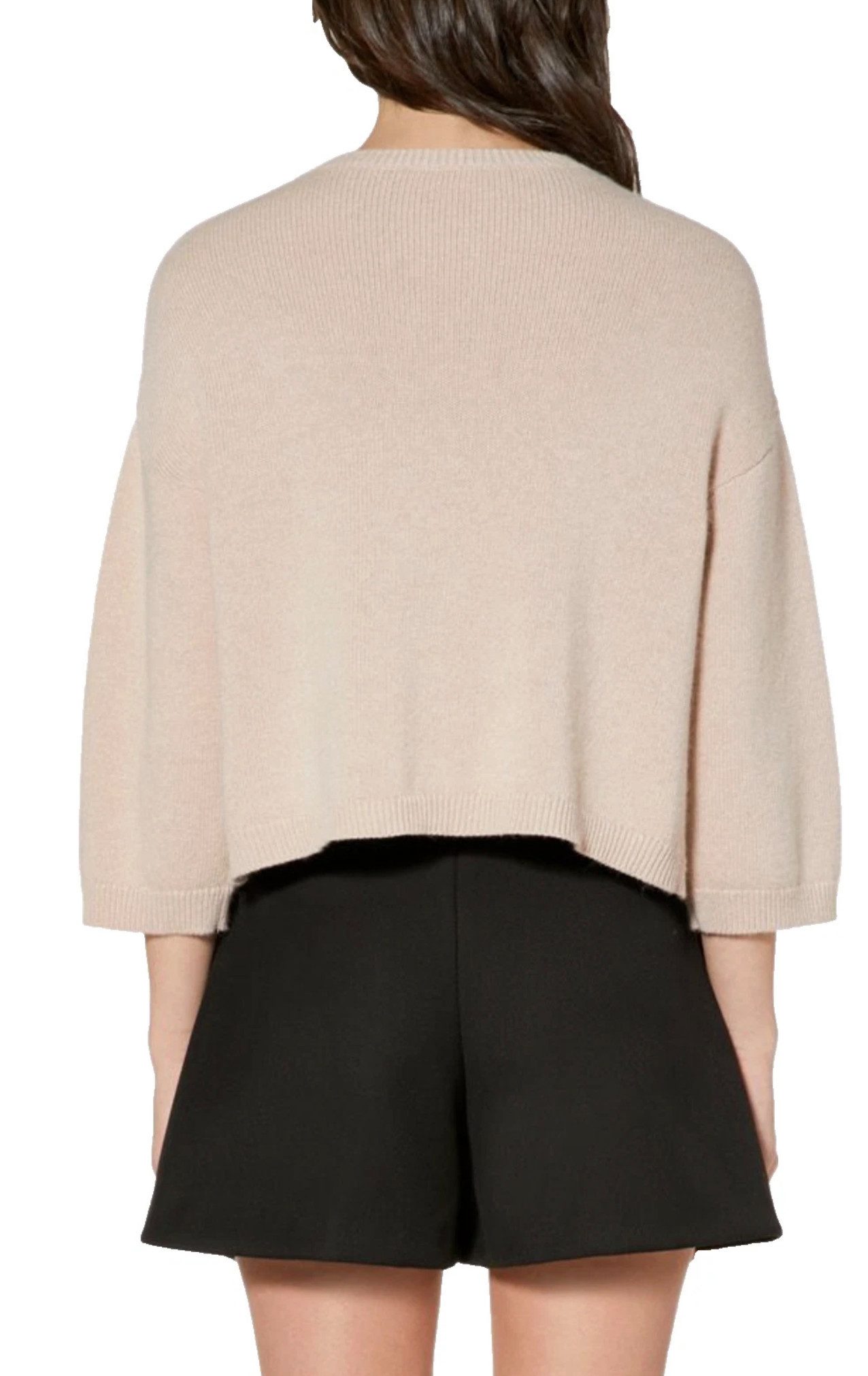 Valentino Strickpullover RED “FORGET ME NOT” Cropped Jumper Pullover Encrypted Love Notes als romantisches Signature