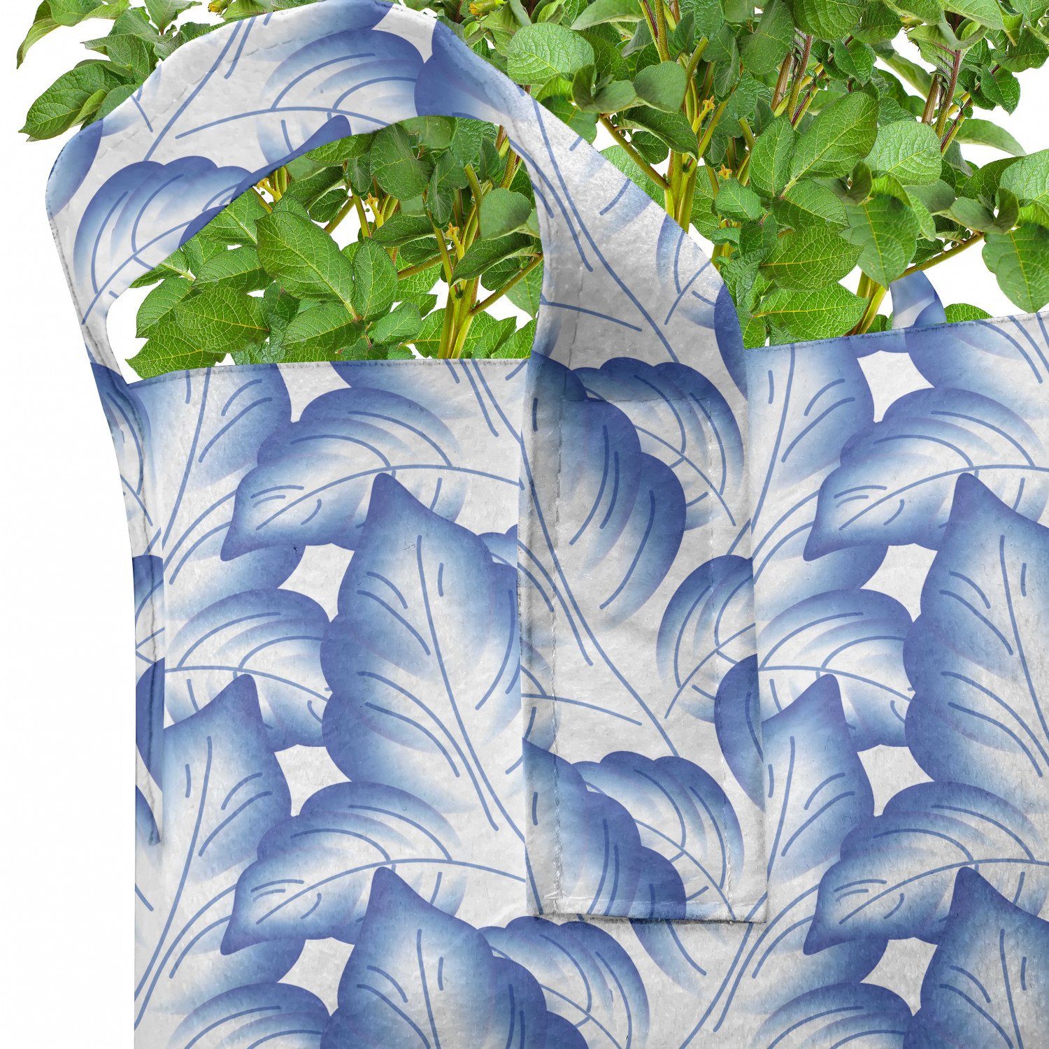 Pflanzkübel Abakuhaus mit Stofftöpfe Russisch Porzellan Pflanzen, Griffen hochleistungsfähig für Blumen-Blätter
