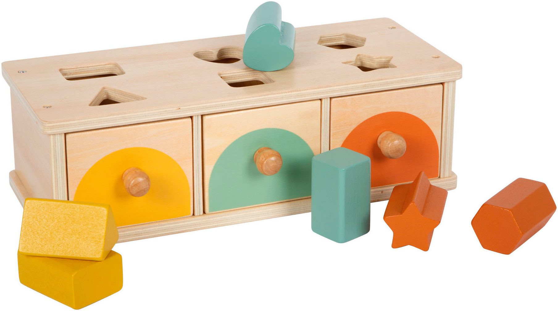Small Foot Steckspielzeug Sortierspiel Montessori