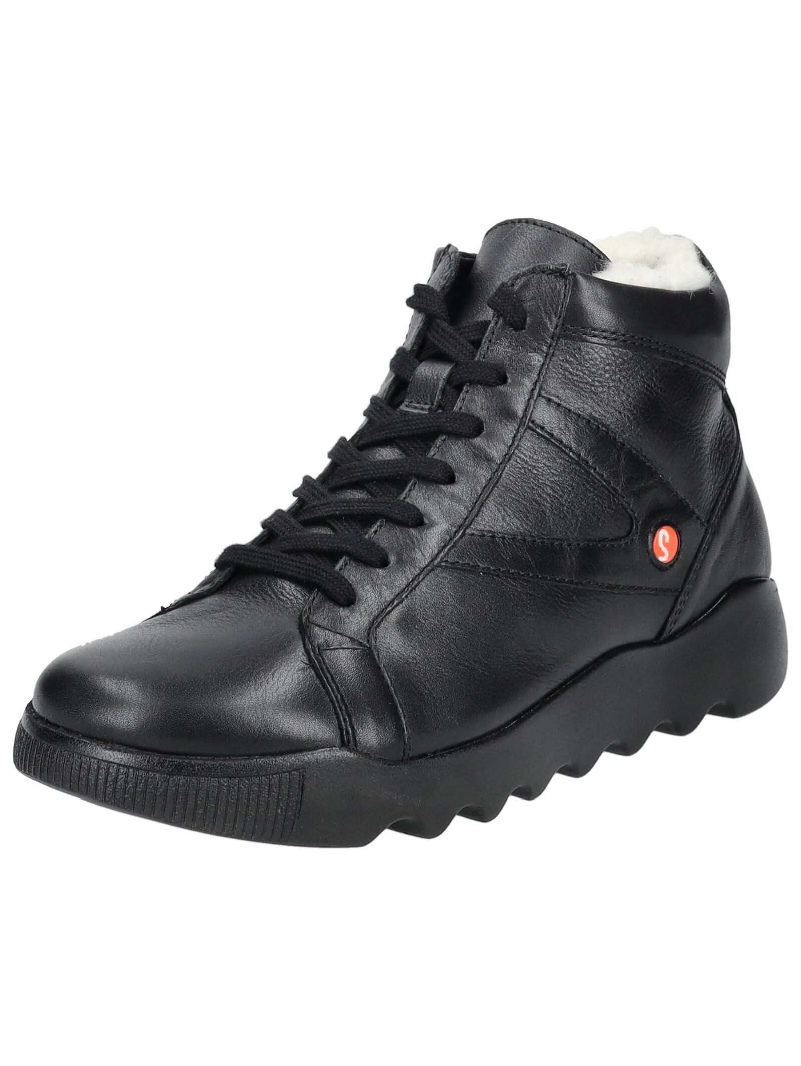 softinos softinos Stiefelette Leder Schnürstiefelette günstig online kaufen