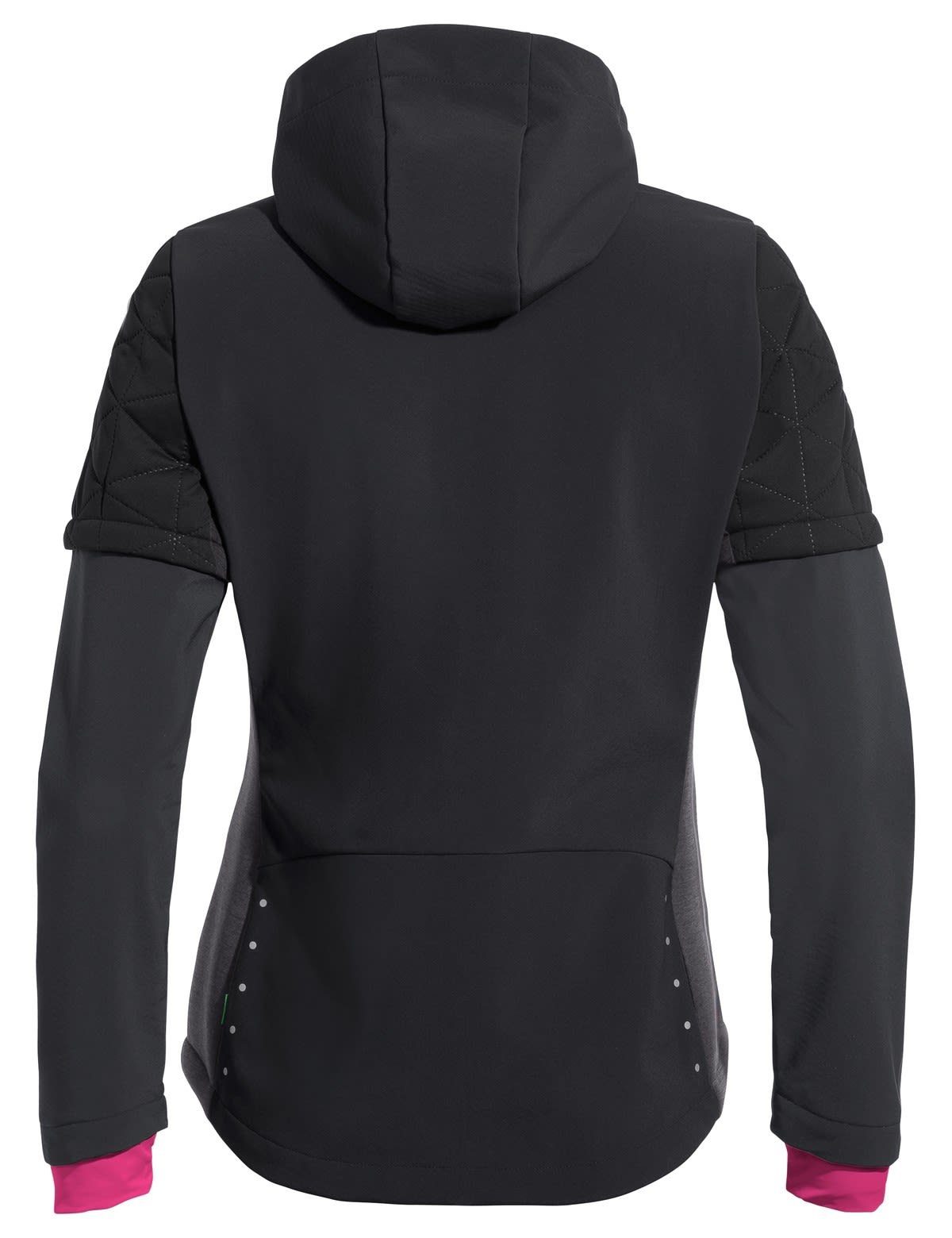 Black Damen Vaude - Black Moab Jacket VAUDE Softshelljacke Womens Year All Zip-off