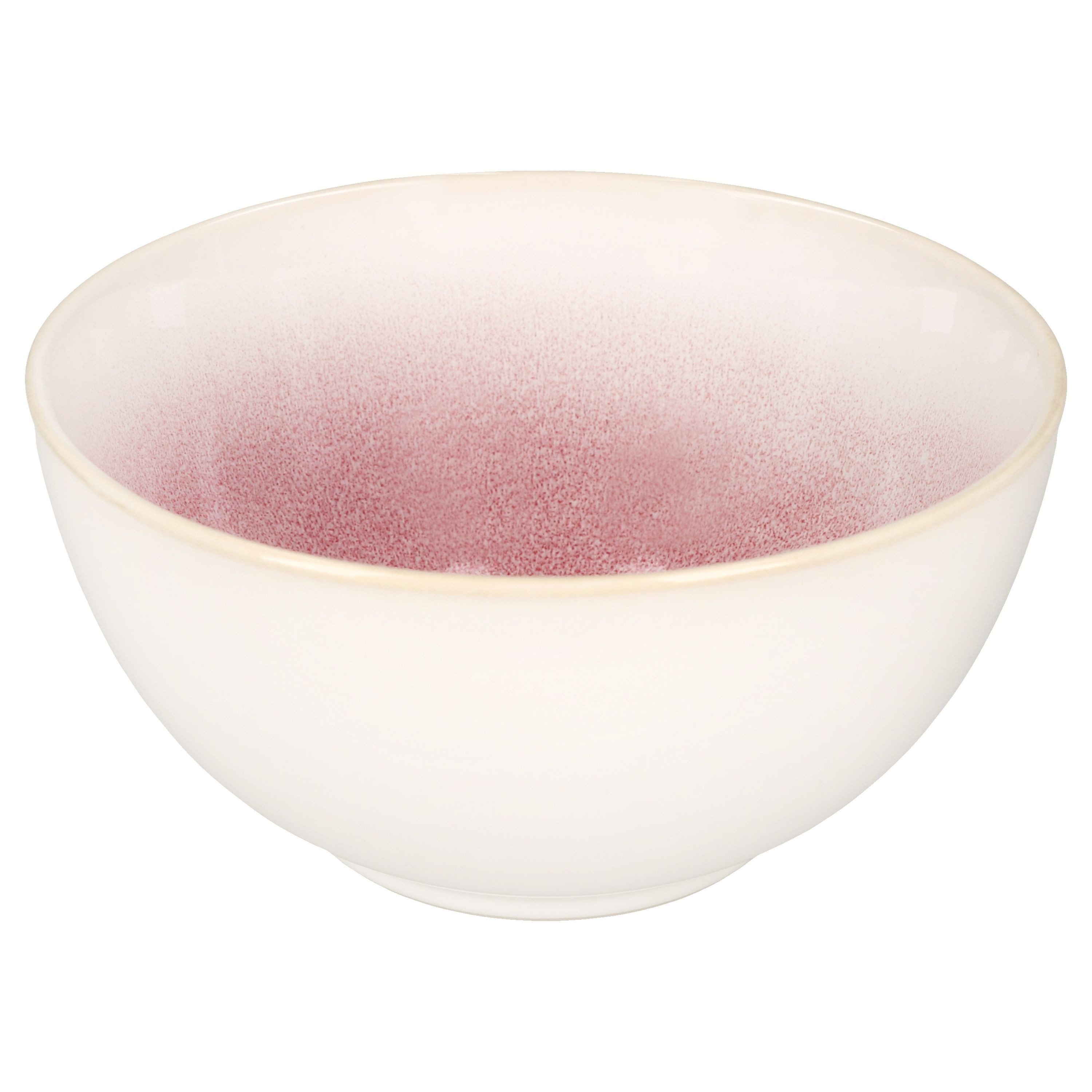 MamboCat Servierschale Reactive Glaze Paris Servier-Schale 1,3L Pink XL-Schüssel Knödel, Steingut