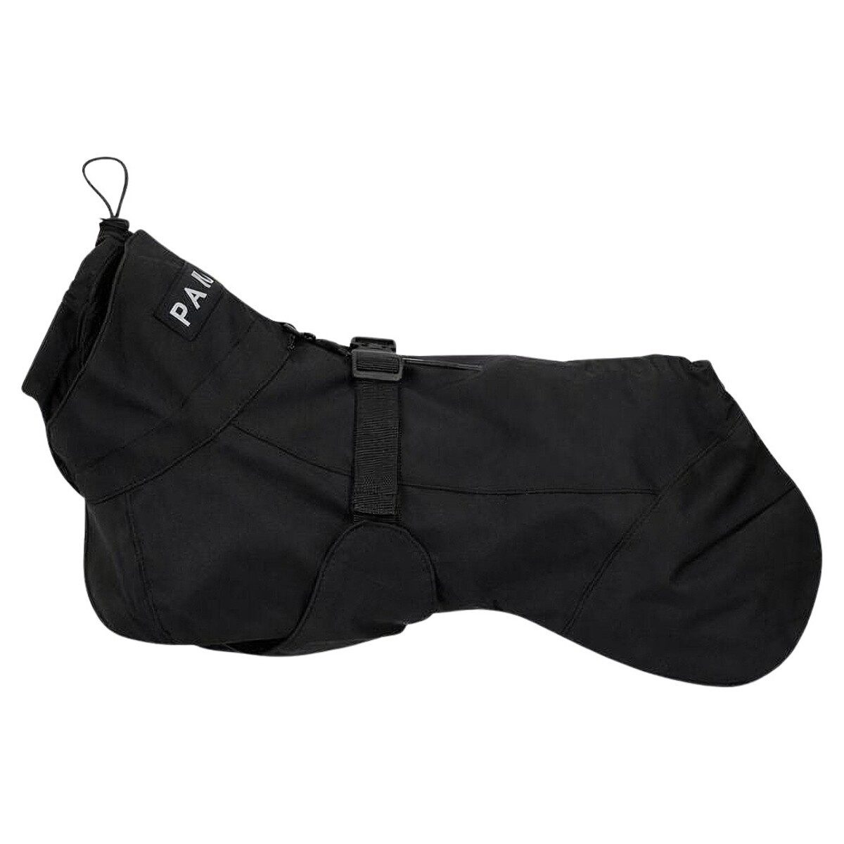 PAIKKA Hunderegenmantel Hunde Regenmantel wärmend "Recovery Raincoat" V2 schwarz