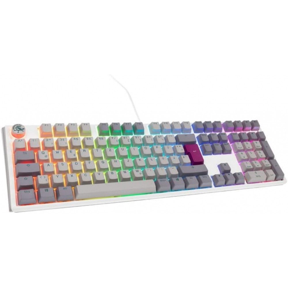 Ducky One 3 - Gaming Tastatur - grau/weiß Gaming-Tastatur