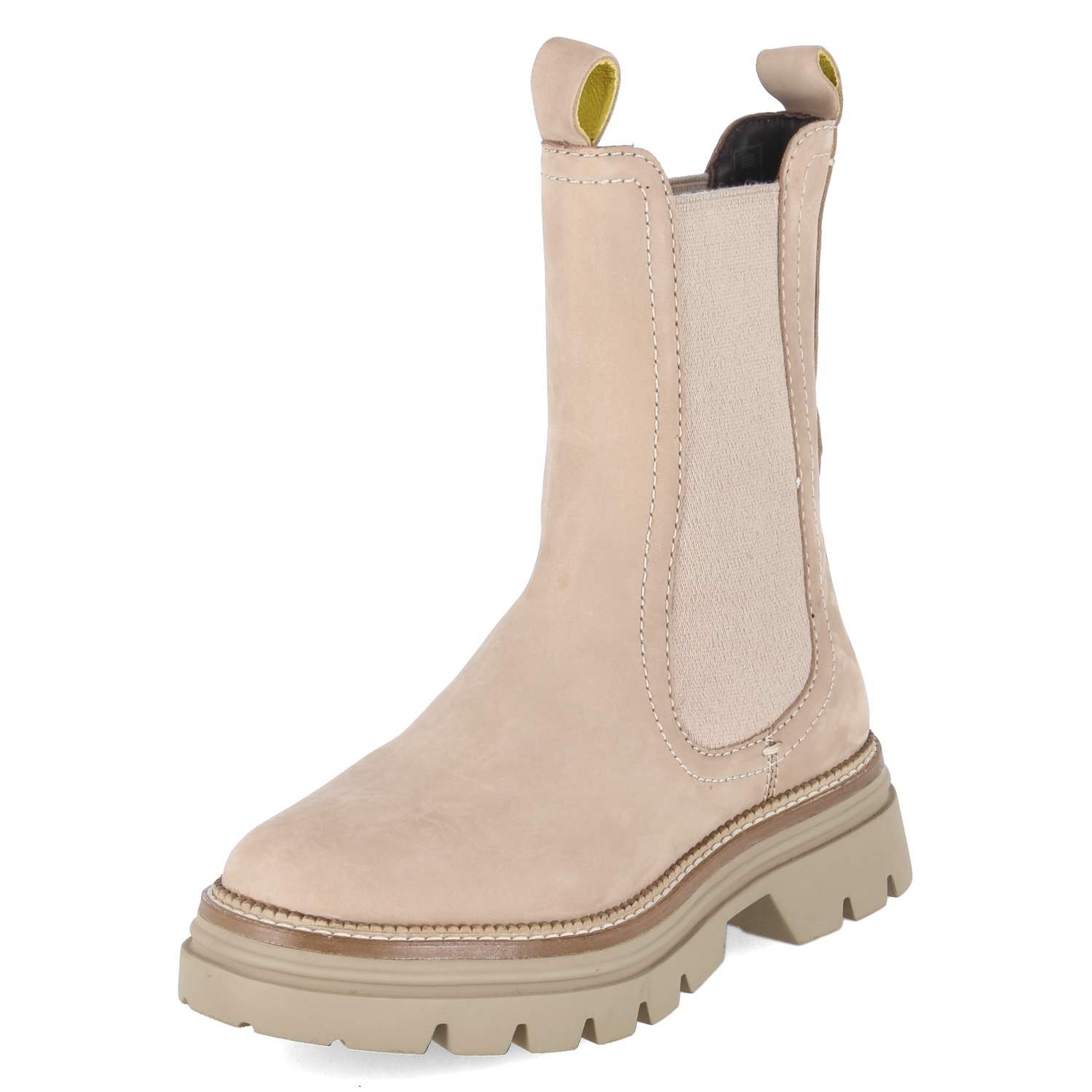 Salamander Salamander F31AUP301500-5200 Damen Rauleder beige Schlupfstiefel