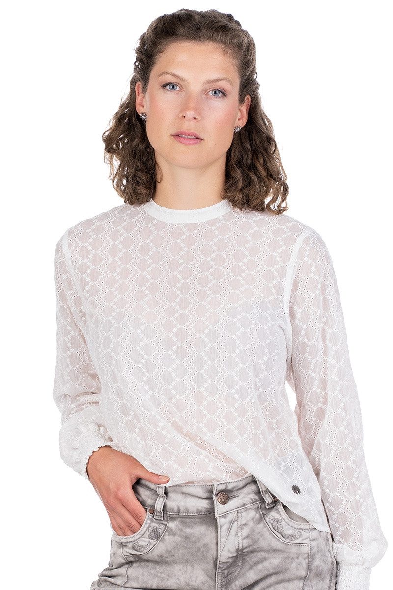 Spieth & Wensky Trachtenbluse Trachtenbluse - GENIA - offweiß günstig online kaufen