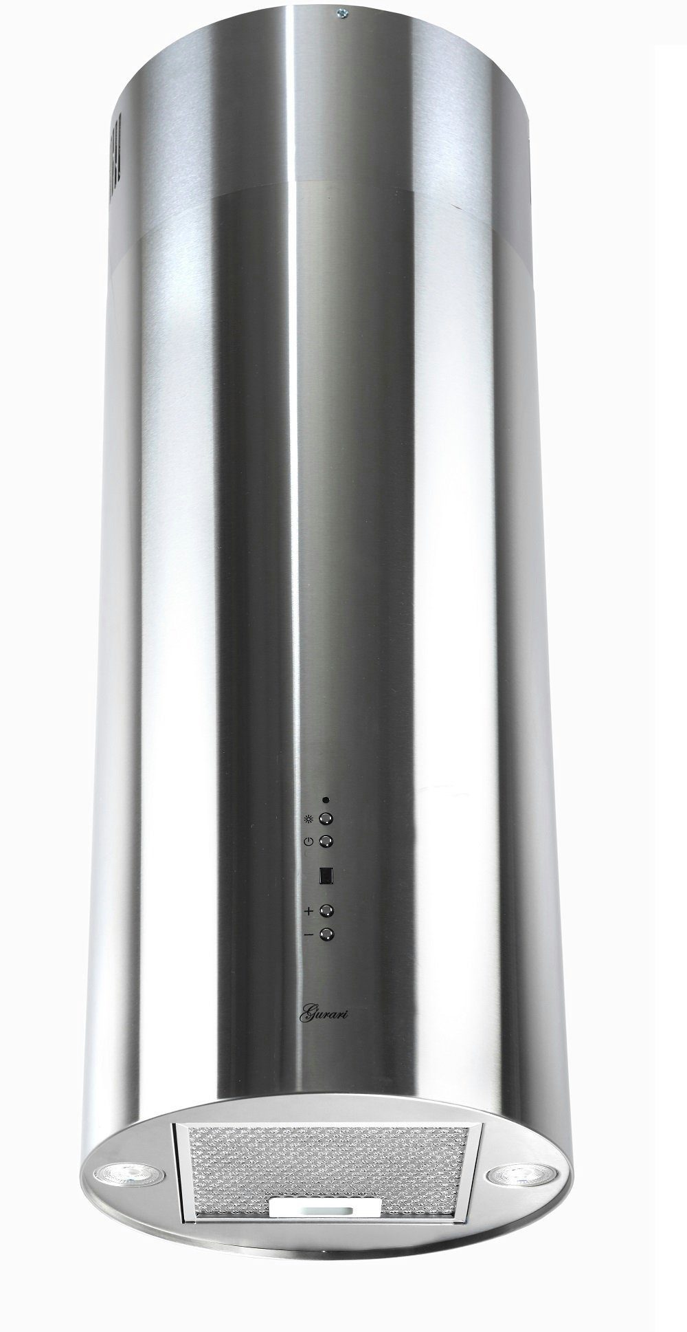 GURARI Wandhaube GCH V 380 36 IS PRIME, Säulen Dunstabzugshaube 36 cm, Edelstahl, 1000m³/h