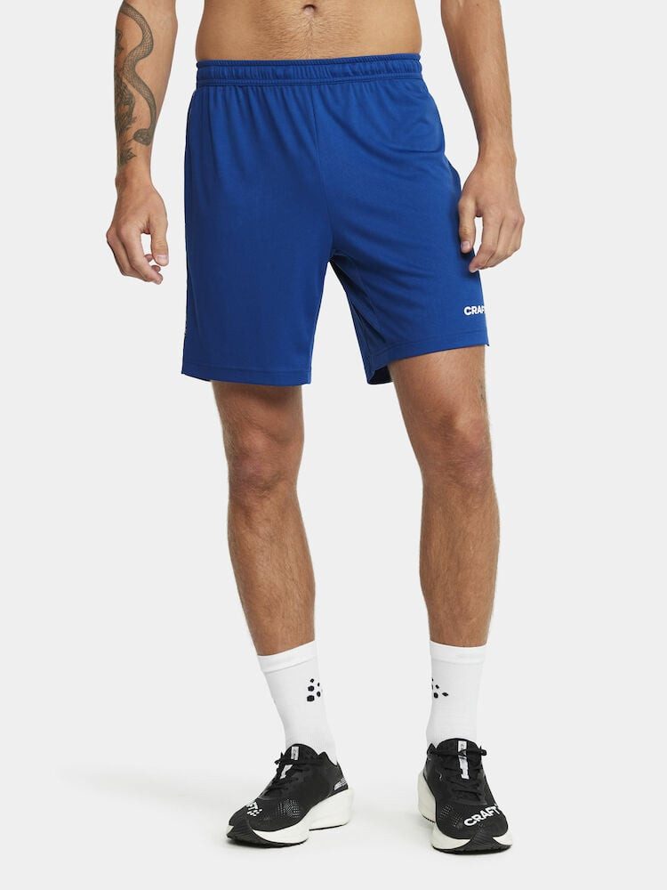 Craft Trainingshose Premier Shorts (rec. Polyester, ergonomisches Design) kurz kobaltblau