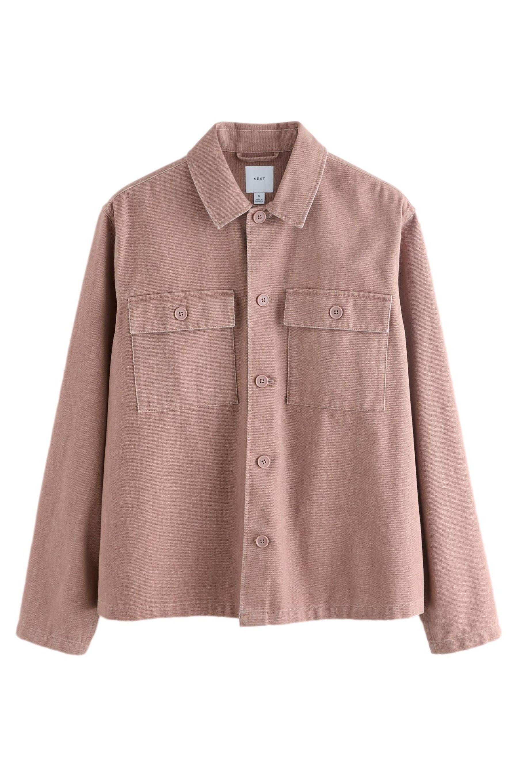 Hemdjacke Hemdjacke aus Twill mit Waschung