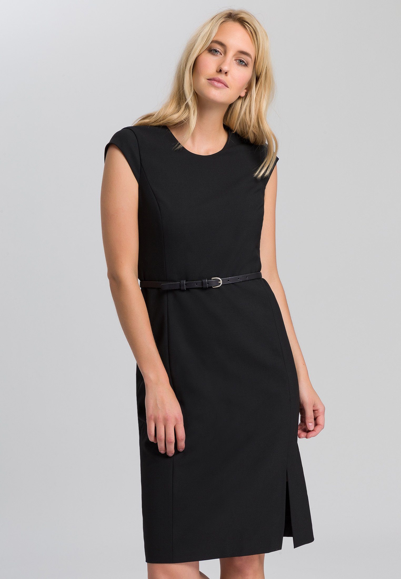 MARC AUREL Etuikleid mit Leomuster innen