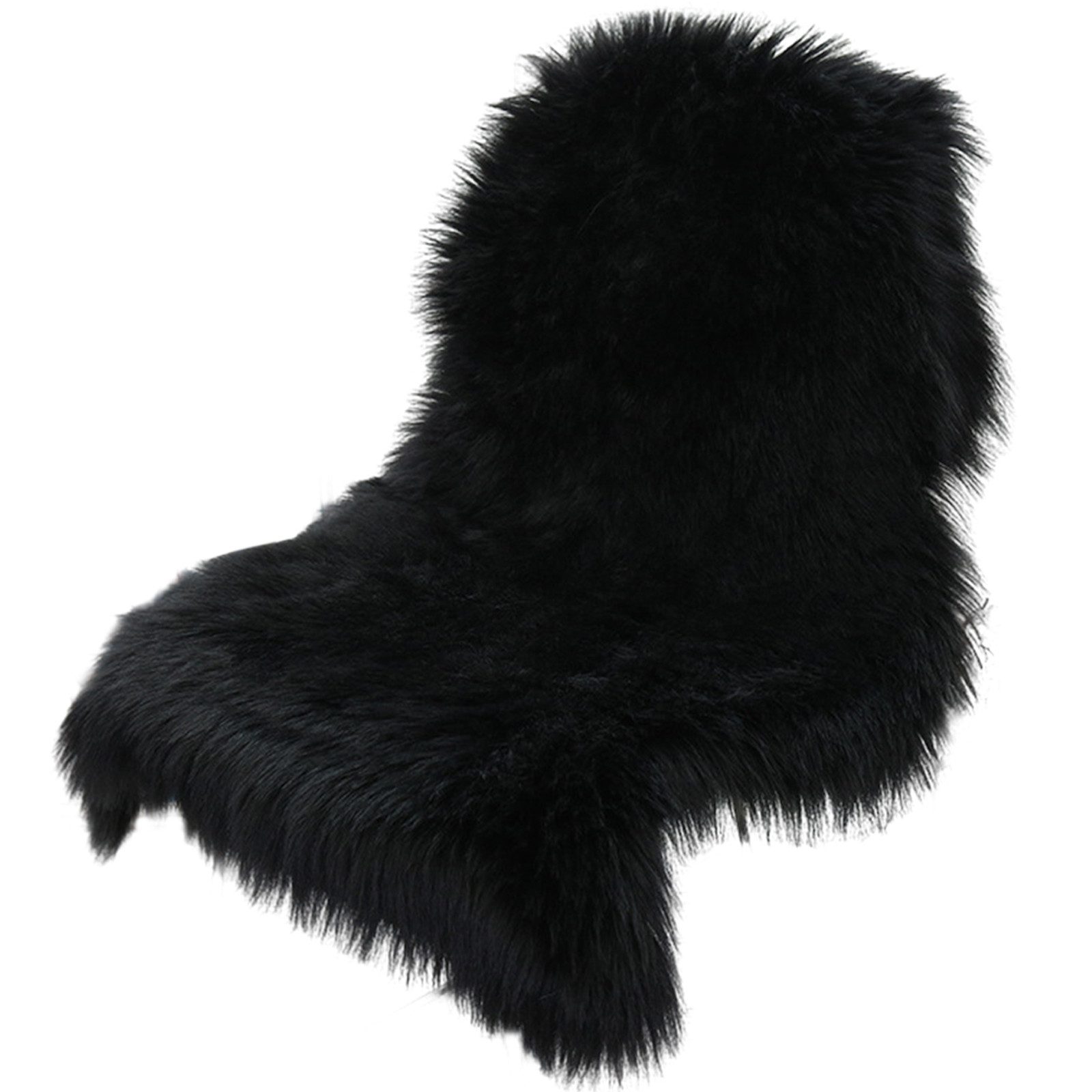 MODFU Fellteppich Kunstfellteppich Hochflor Teppich Wohnzimmerteppich, fell günstig online kaufen