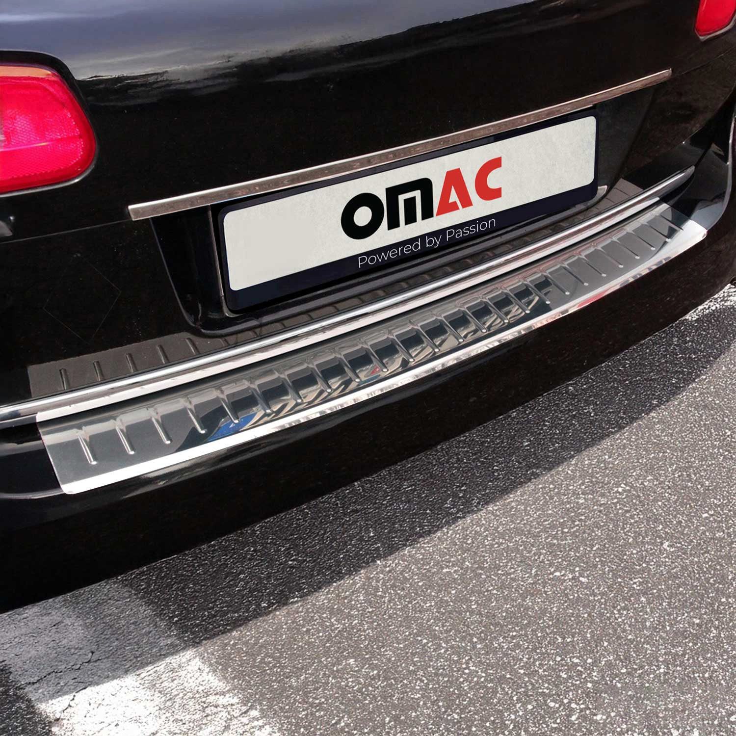 OMAC Ladekantenschutz für VW Passat Variant B6 2005-2010 Edelstahl Chrom, Zubehör für VW Passat Variant B6 2005-2010, Langlebig,Einfache Reinigung,Einfache Installation,Rostbeständig