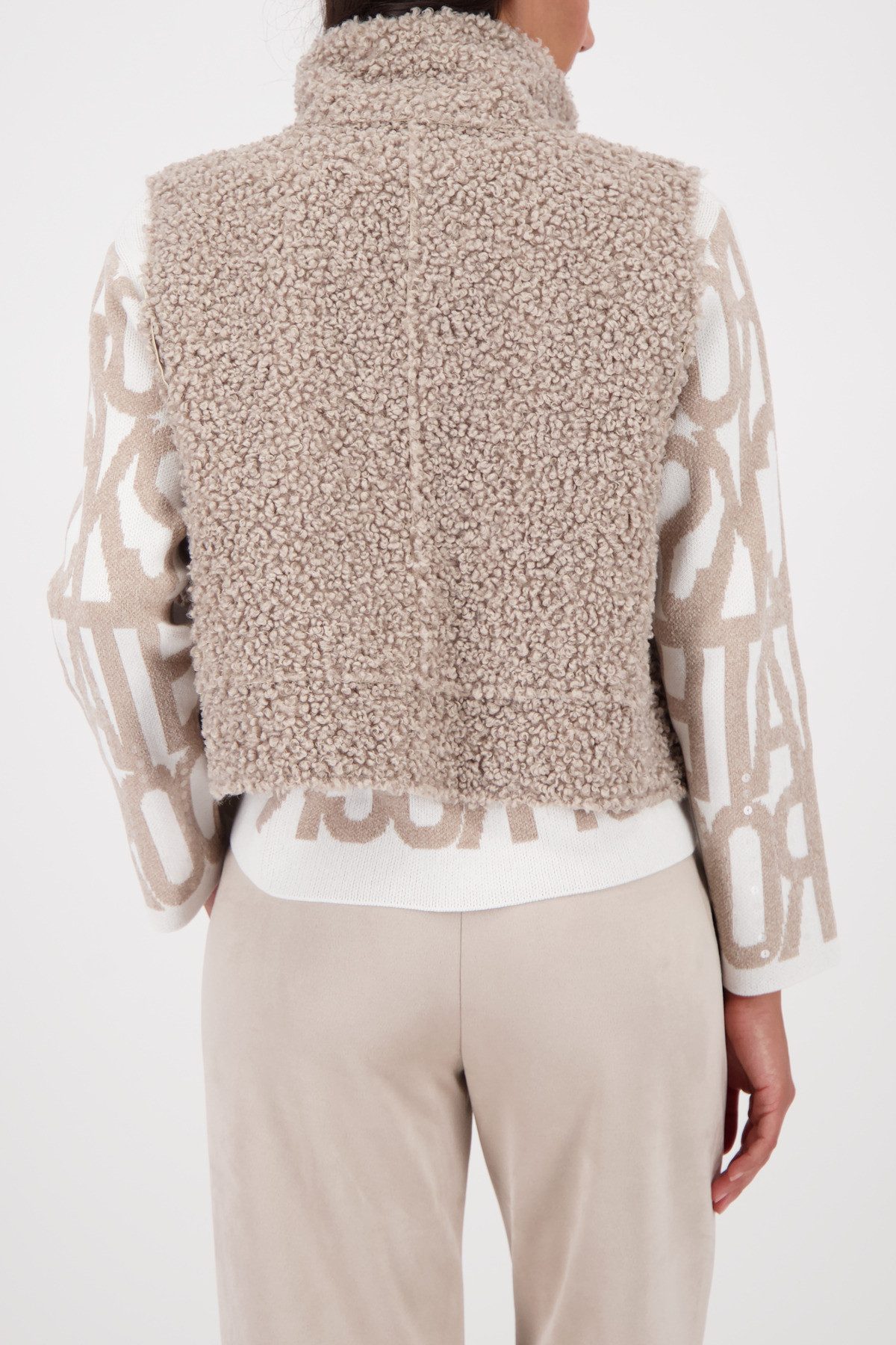 Monari Wendeweste Regular fit mit Stehkragen günstig online kaufen